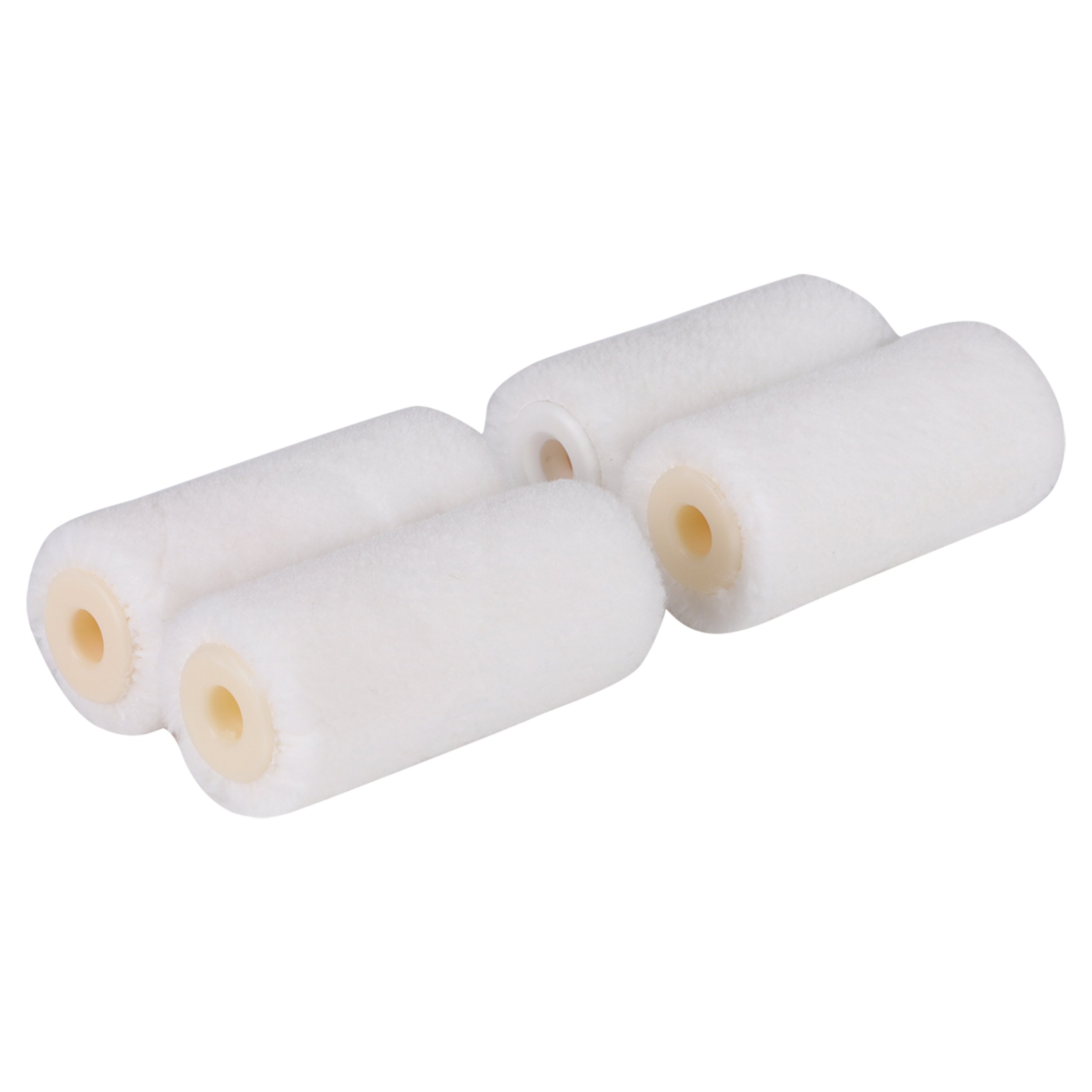Copenhagen Pro aflakroller - vilt - voor zeer gladde afwerking - 5.5 cm - 4 stuks