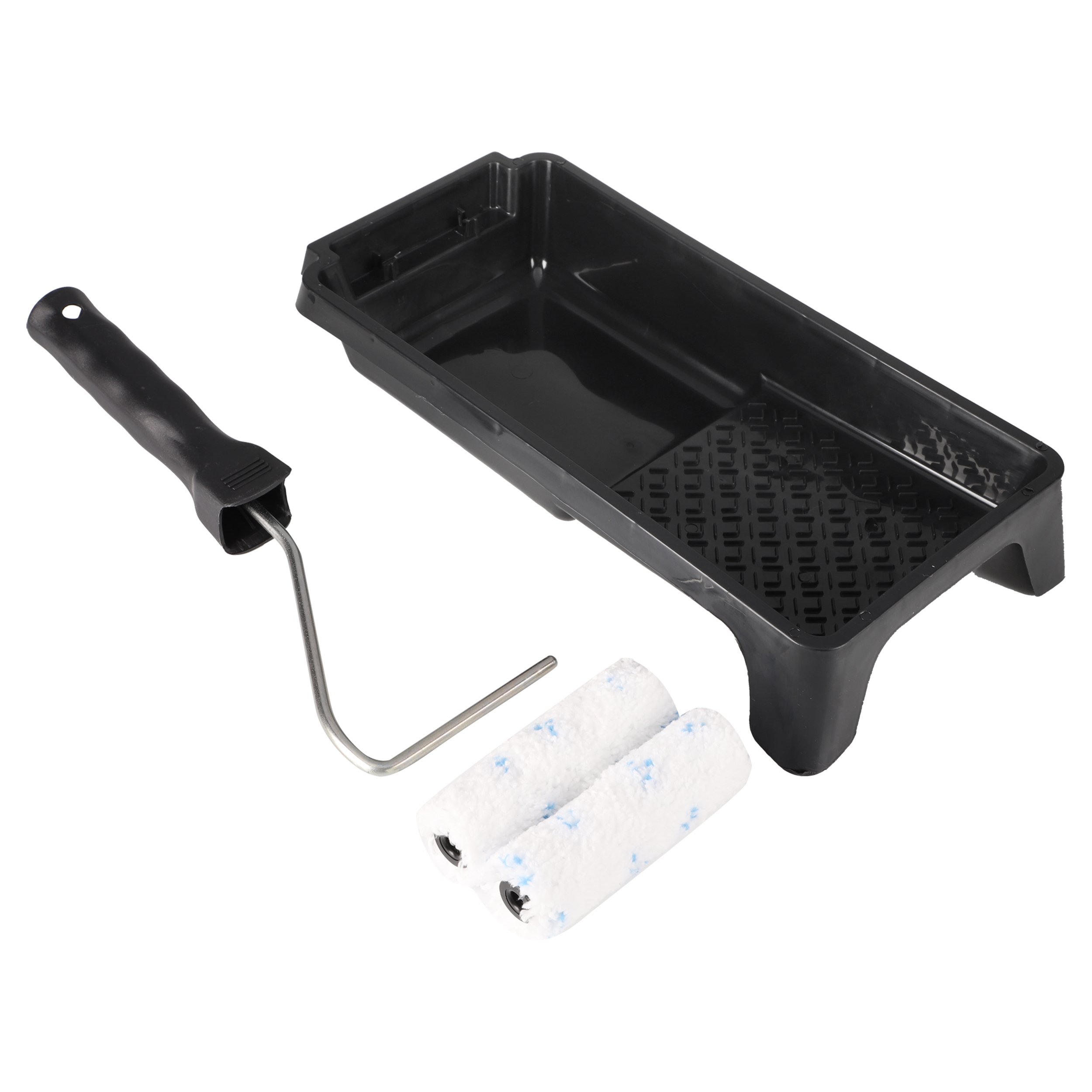Copenhagen Pro beitsset - 4-delig - 2 microvezel rollers 10 cm - verfbakje - beugel