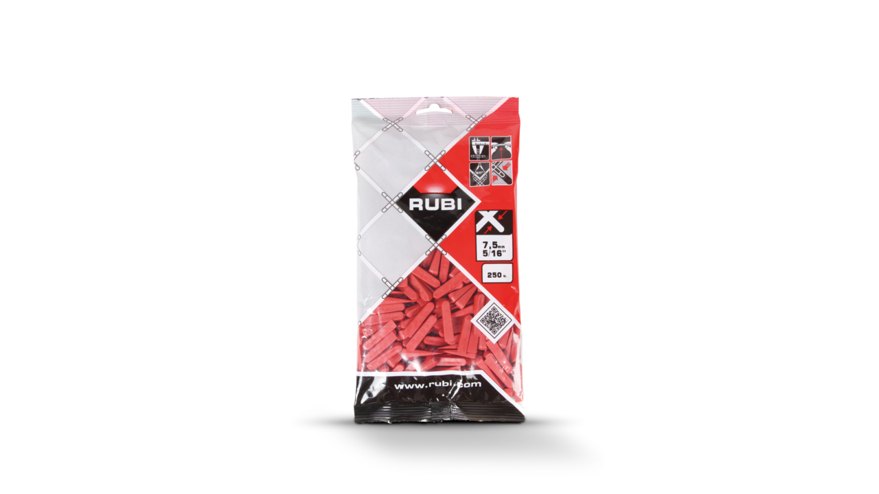 Rubi Tegelkeg | 7 5 mm | Zak 250 stuks 02397