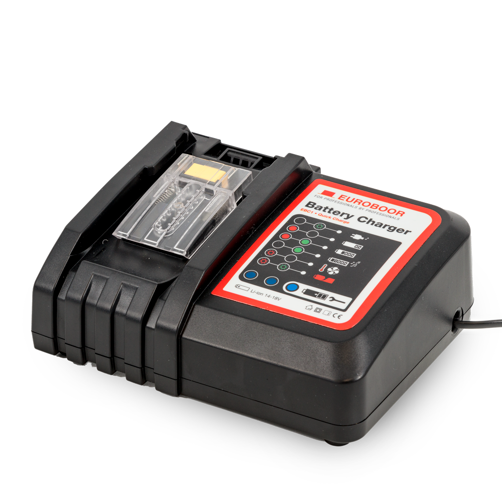 Euroboor EBC1 Oplader | 18V | EBM.36 P-18V EBC1