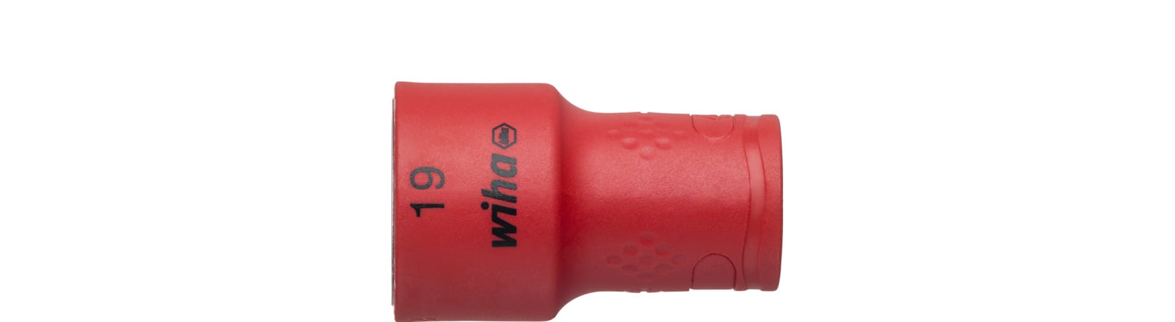 Wiha 246209 Dopsleutelinzet geïsoleerd 3/8" buitenzeskant 19.0 mm x 47 mm - 43074