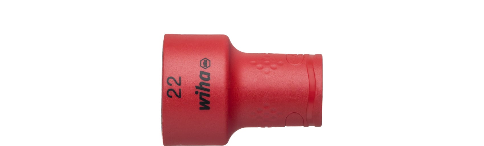 Wiha 246211 Dopsleutelinzet geïsoleerd 3/8" buitenzeskant 22.0 mm x 47 mm - 43076