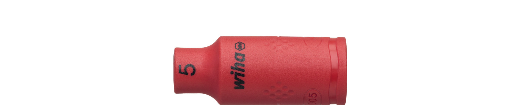 Wiha 246224 Dopsleutelinzet geïsoleerd 1/4" buitenzeskant 5.0 mm x 42 mm - 43089
