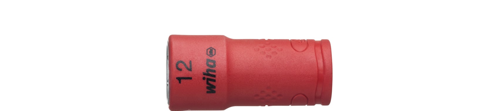Wiha 246232 Dopsleutelinzet geïsoleerd 1/4" buitenzeskant 12.0 mm x 42 mm - 43097