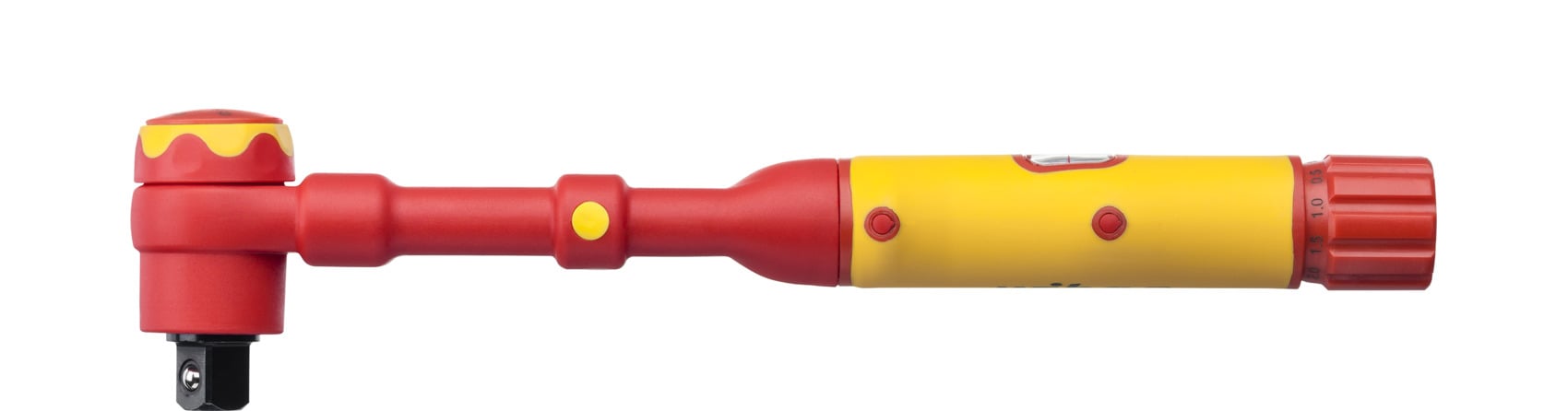 Wiha Momentsleutel electric | 3/8" | voor dopsleutels | variabel instelbare momentbegrenzing | 290 mm - 44163 - 44163