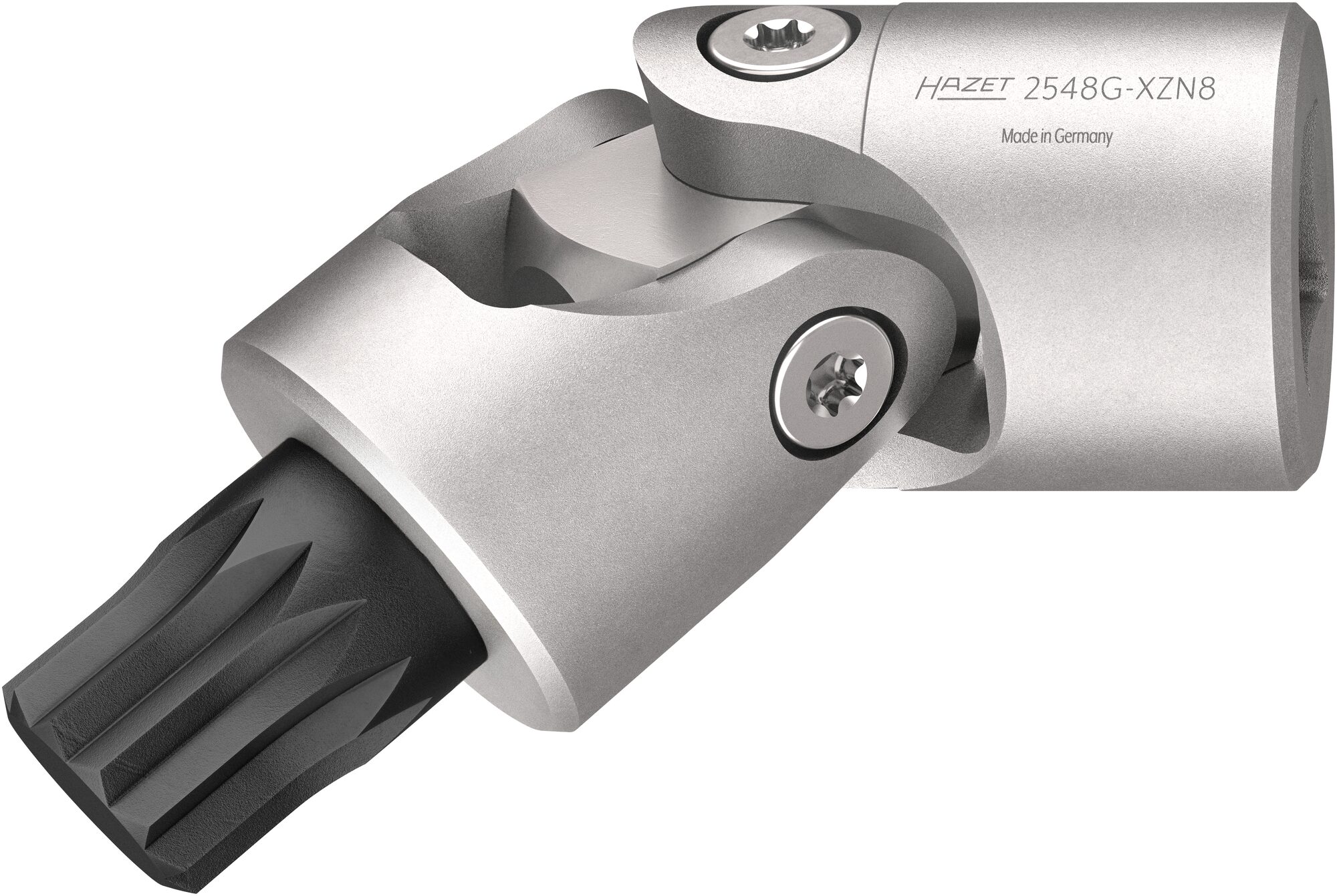 HAZET Scharnierend dopsleutelbit 2548G-XZN8 · 1/4 inch (6,3 mm) vierkant hol · Binnenveeltandprofiel XZN · SW M8