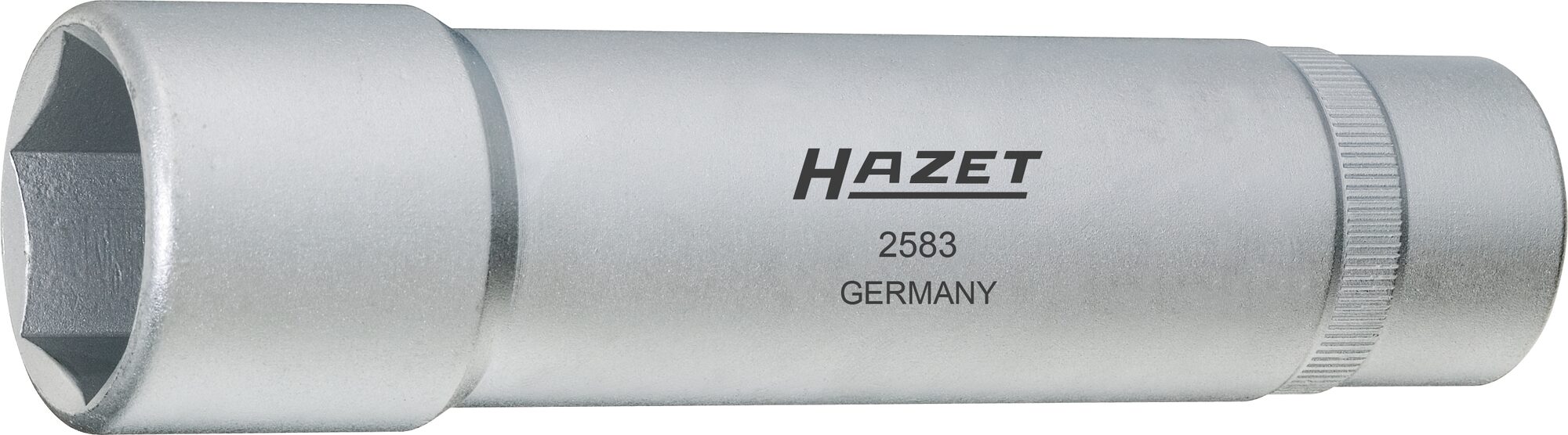 HAZET Wiellager-gereedschap 2583 · 1/2 inch (12,5 mm) vierkant hol · Buiten-zeskant-profiel · SW 27 mm
