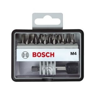 Bosch Accessoires Bitset | Extra Hard M4 | Robustline | 13-delig | 2607002566 - 2607002566