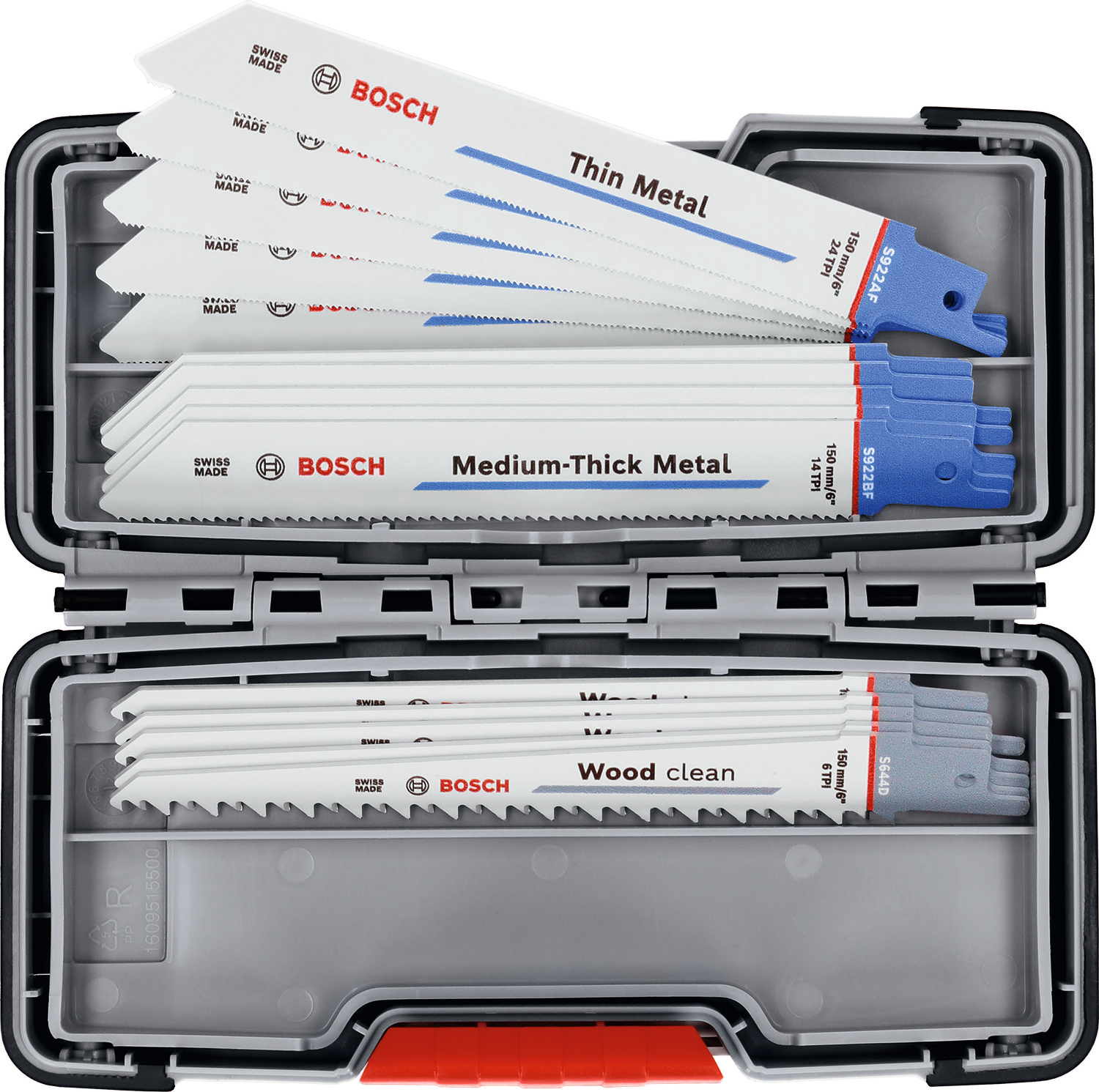 Bosch accessoires Line Variety Mix Tough Box 15-delige reciprozaagbladenset - 2607012092