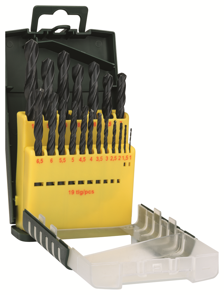 Bosch metaalborenset HSS-R - 1-10 mm - 19-Delig