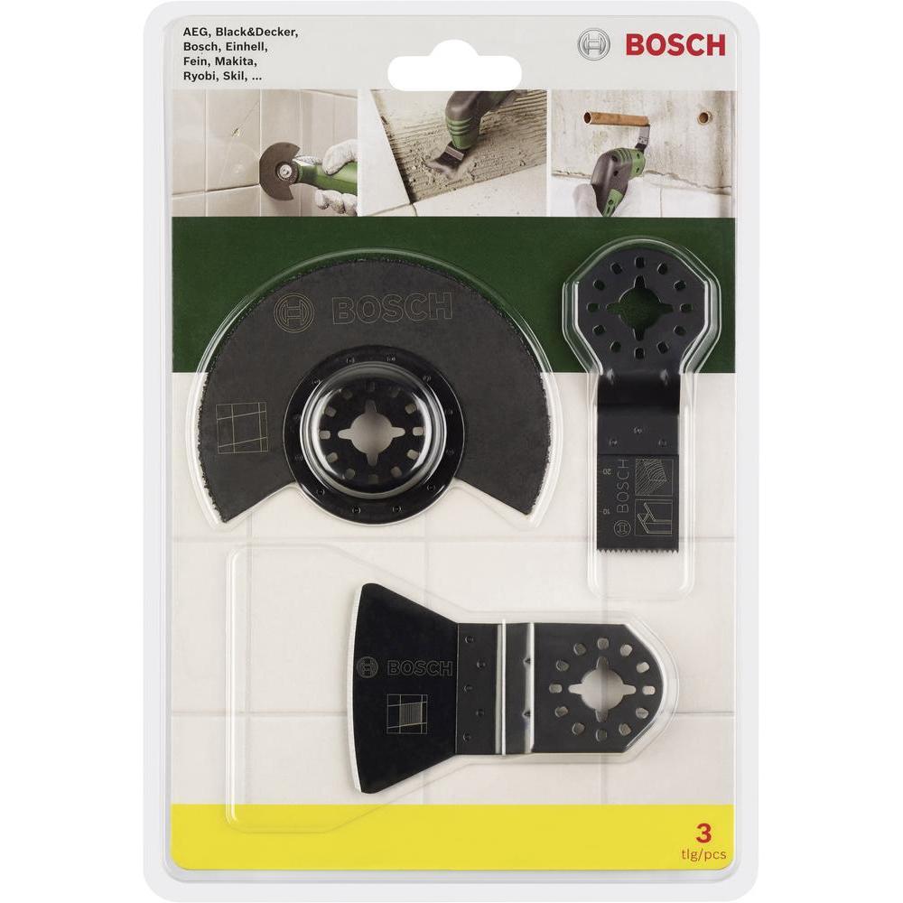 Bosch Accessoires 3-delige starterset "tegels" voor multitools - 2607017324