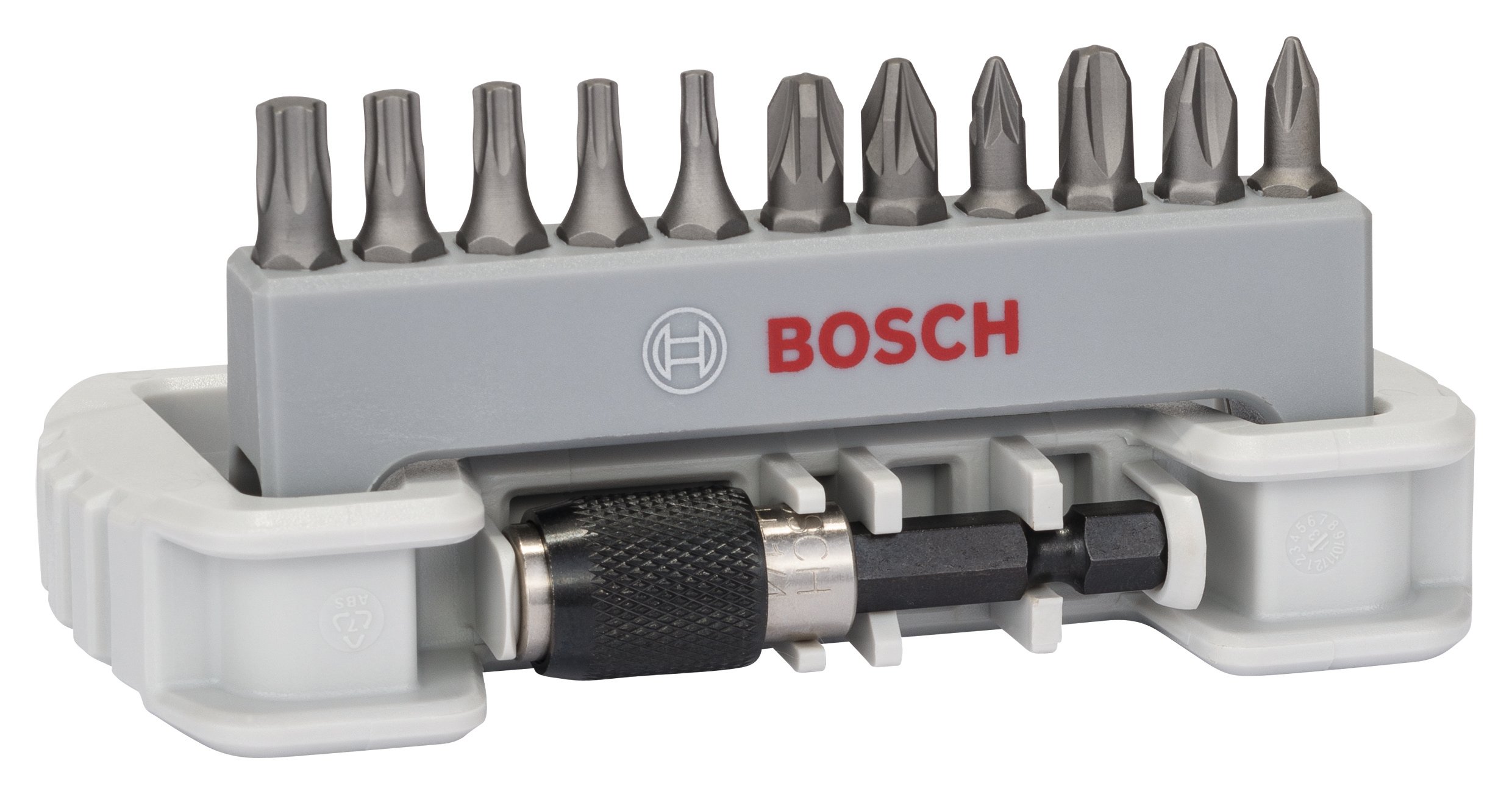 Bosch Accessoires Sets Prof (11-delige set schroefbit inclusief bithouder PH1-PH2-PH3 PZ1-PZ2-PZ3 T10-T15-T20-T25-T30 25 mm) 2607017578