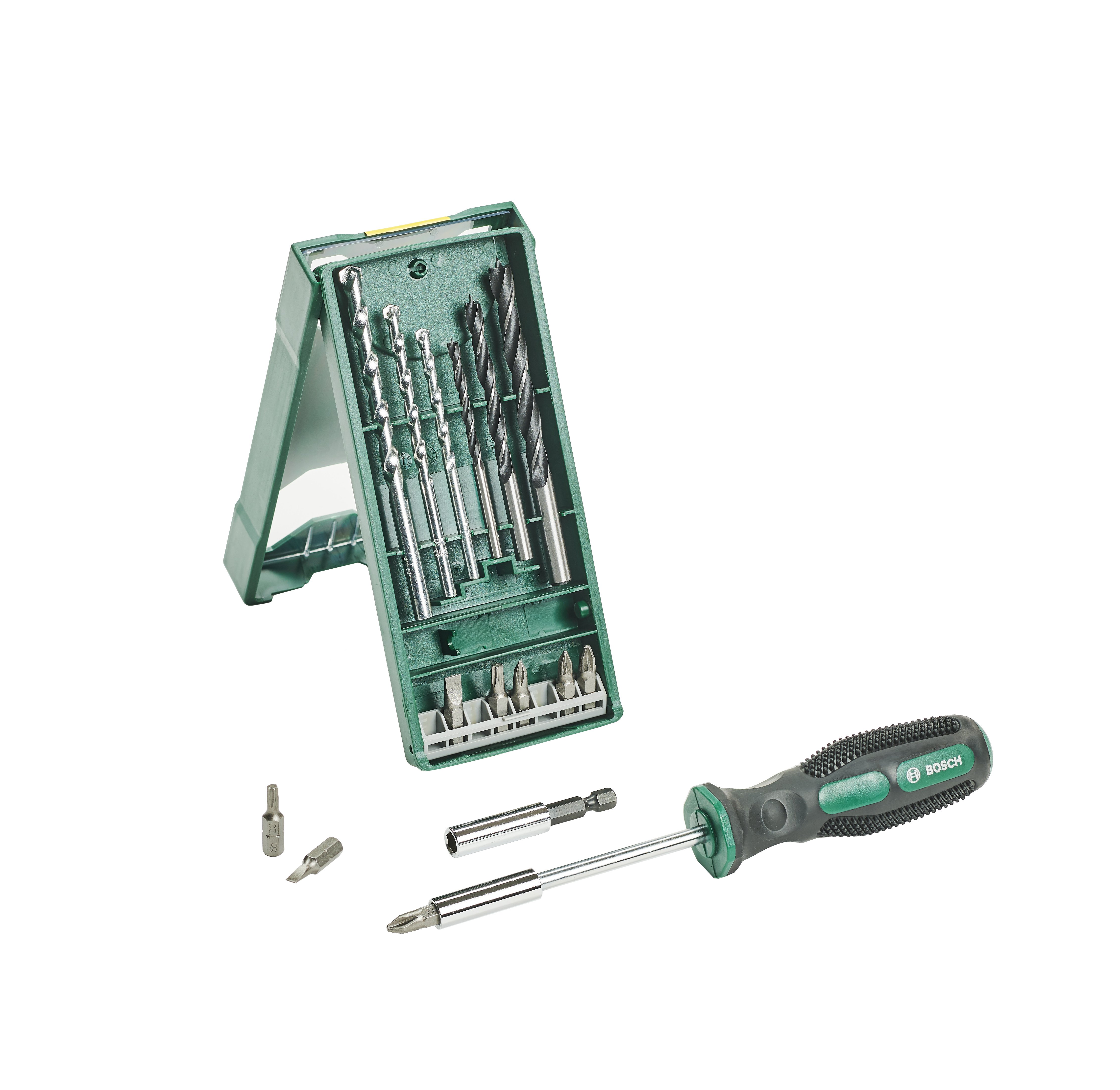 Bosch Accessoires Promoline 15+1 Mini X-Line Mixed Set + Handtool 2607017654