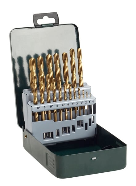 Bosch Accessoires 19-delige HSS-R metaalboorset titanium | 2607019437 - 2607019437