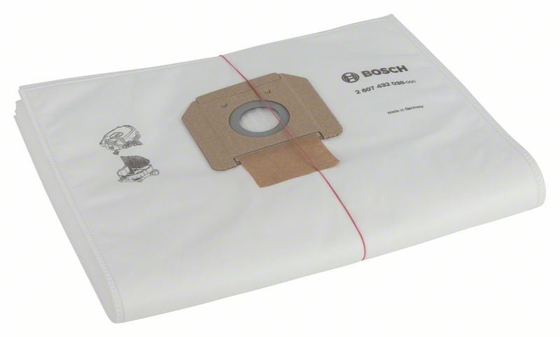Bosch Accessoires Stofzakken (5x) | Vlies | GAS 55 2607432038