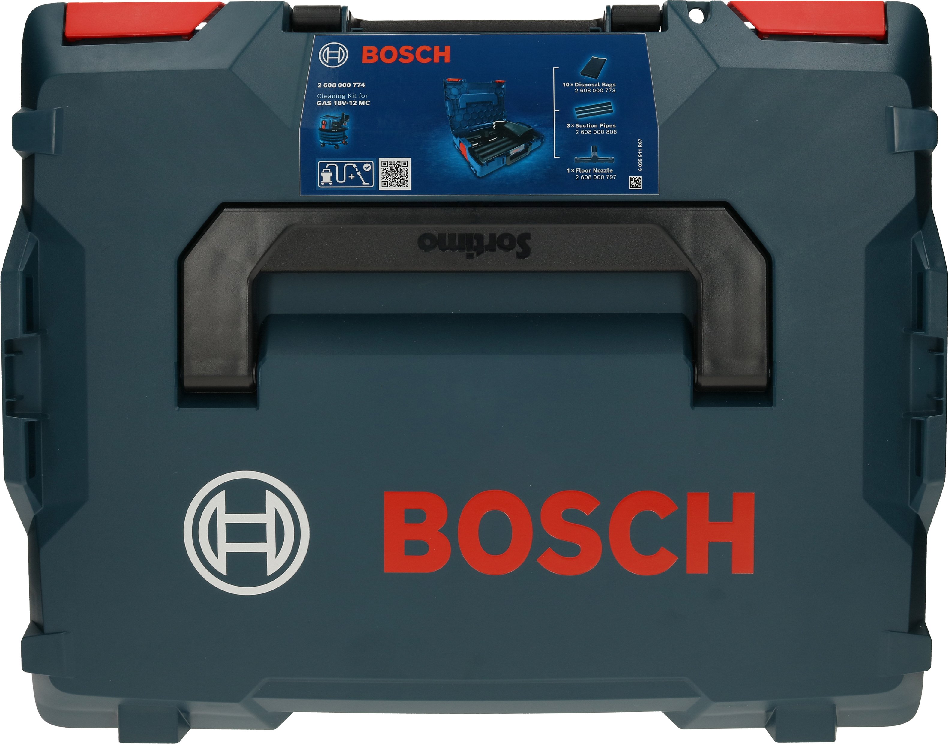 Bosch Accessoires Schoonmaakkit voor GAS 18V-12 MC in L-BOXX - 2608000774