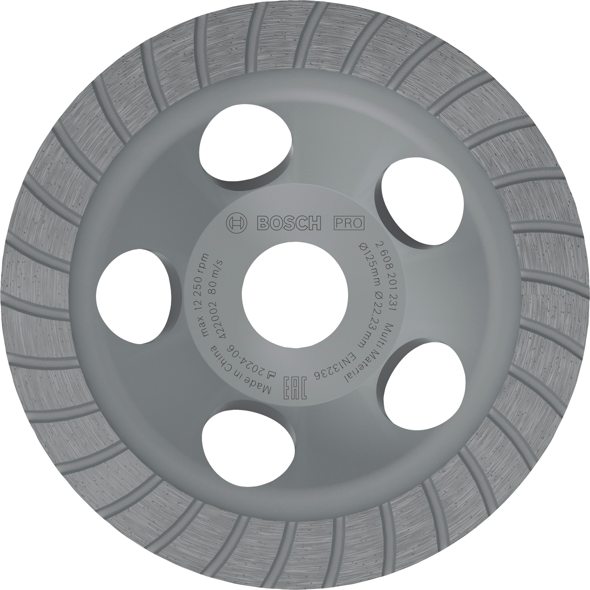 Bosch Accessoires Diamantkomschijf Best for Universal Turbo Ø125x22,23mm - 2608201231