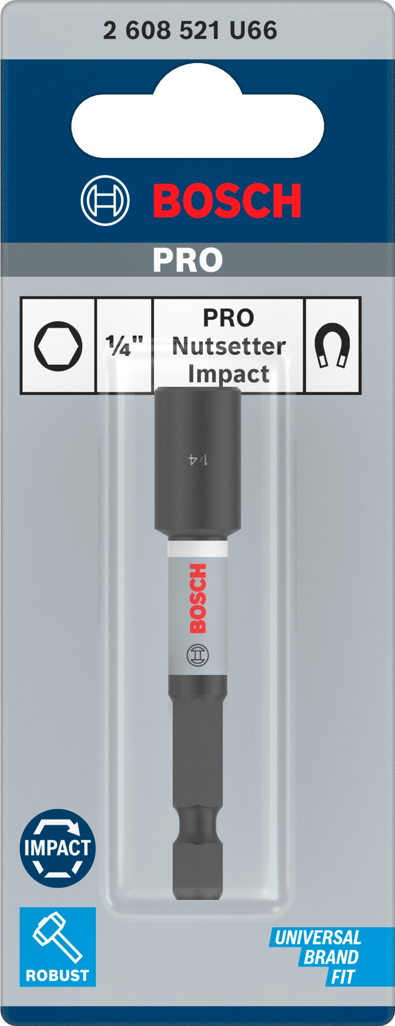 Bosch Accessoires PRO Nutsetter Impact | dop | 1/4" x 65 mm - 2608521U66