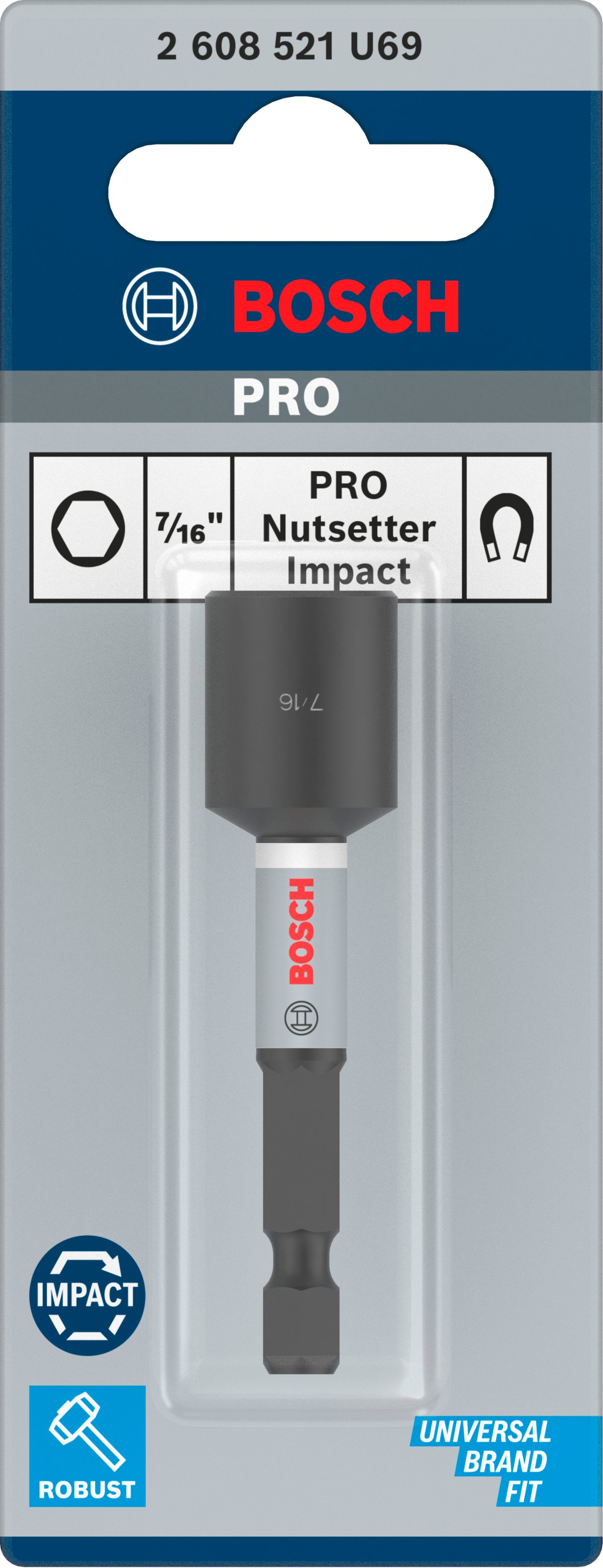 Bosch Accessoires PRO Nutsetter Impact | dop | 7/16" x 65 mm - 2608521U69
