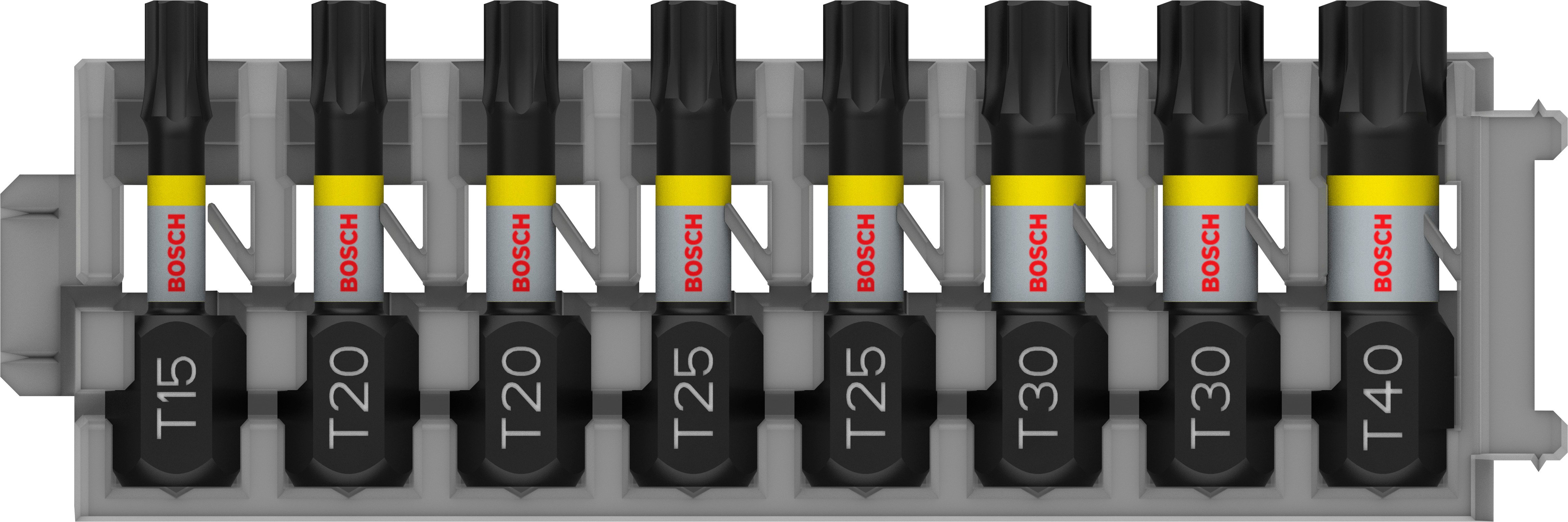 Bosch Accessoires Impact 8 Delige bitset - TX15 t/m TX40 - impact control - 2608522322