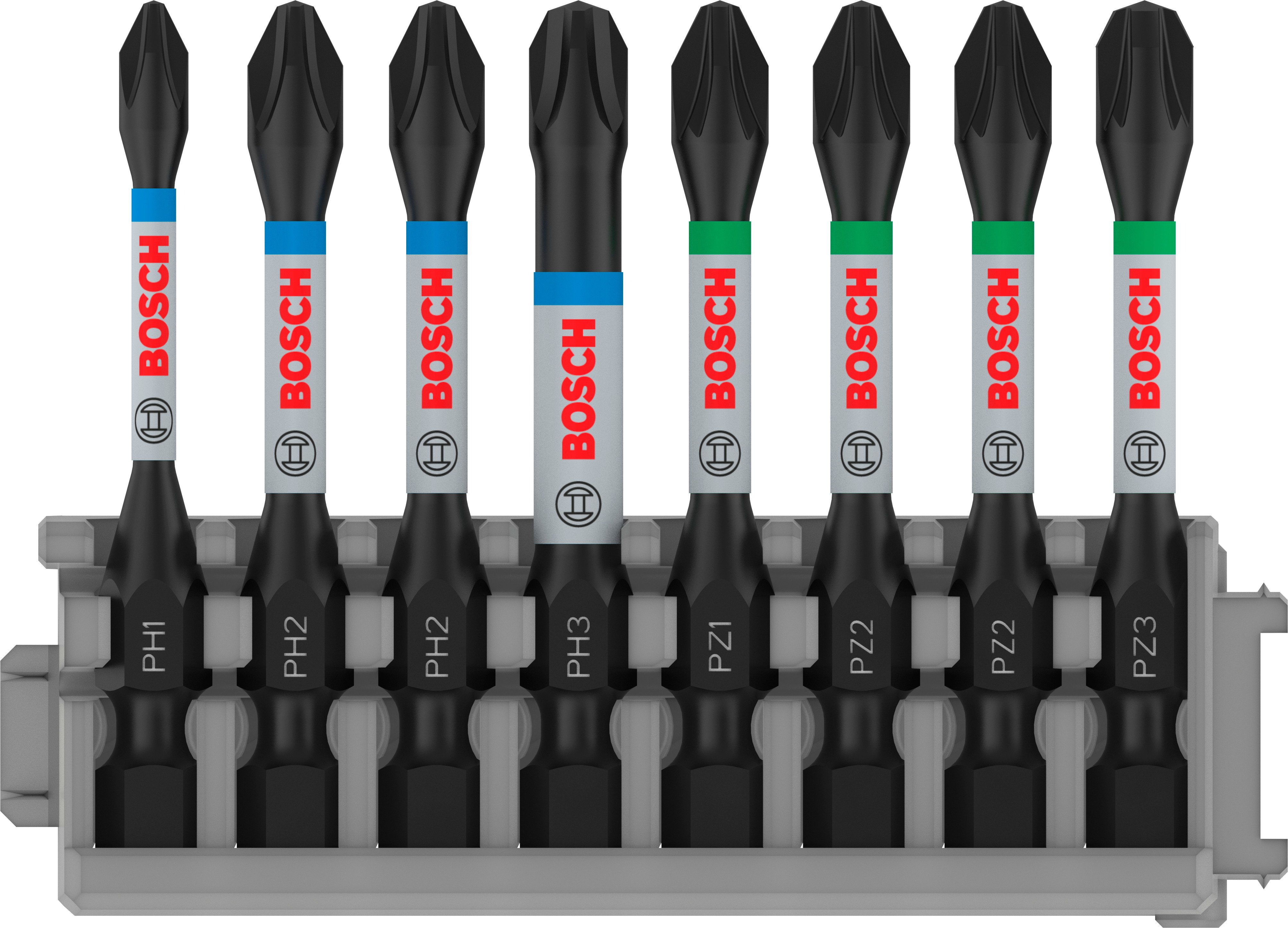 Bosch Accessoires Schroefbit Impact Control PH1-PH3/PZ2-PZ3 50 mm 8x - 2608522328