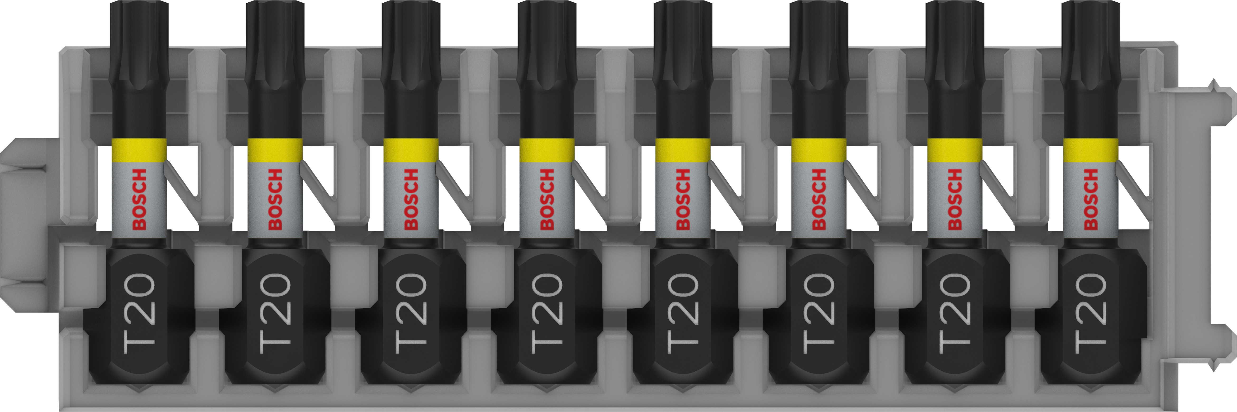 Bosch Accessoires Schroefbit Impact Control T20, 25 mm 8x - 2608522380