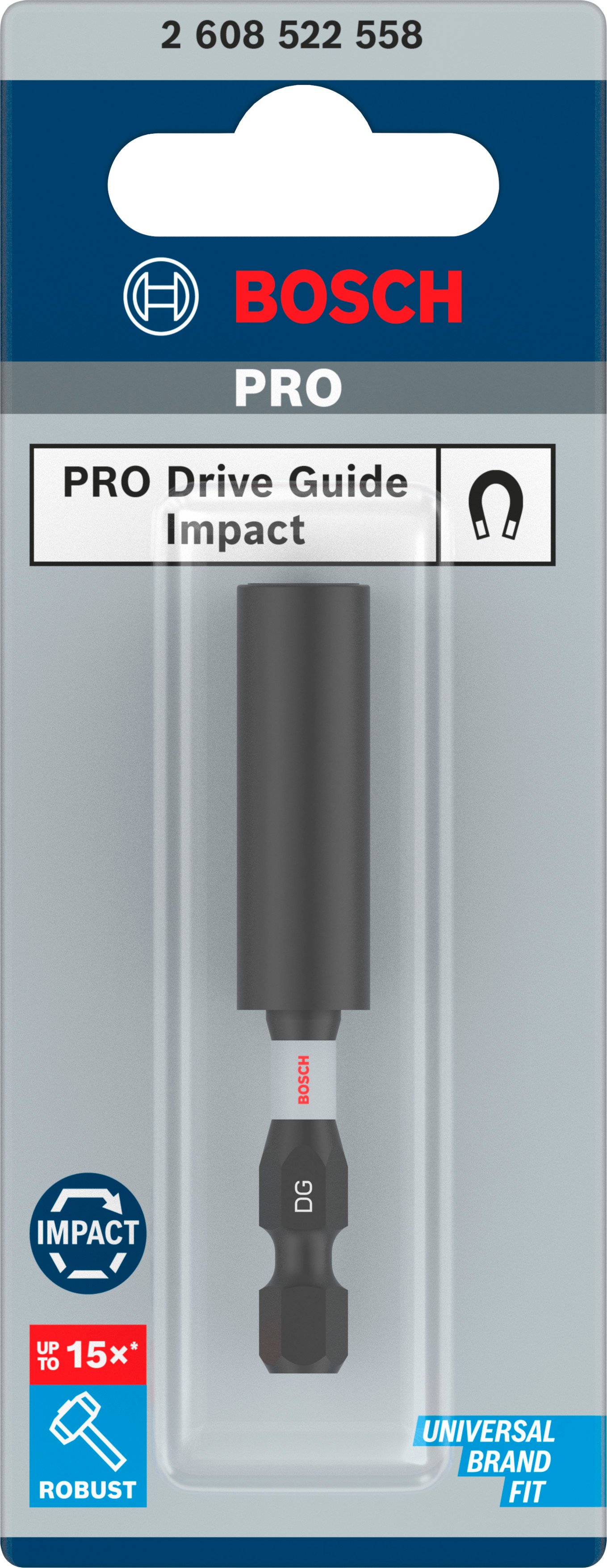 Bosch Accessoires PRO Drive Guide Impact | 65 mm - 2608522558