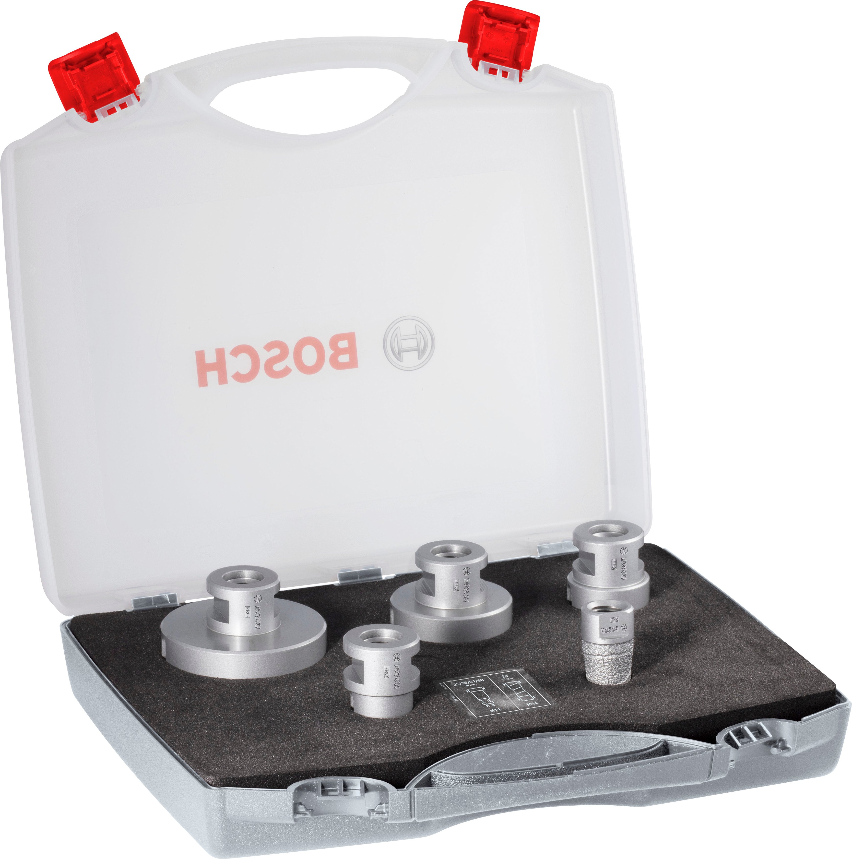Bosch Accessoires Diamantborenset Dryspeed | 20 - 68 mm | 5-delig - 2608576669