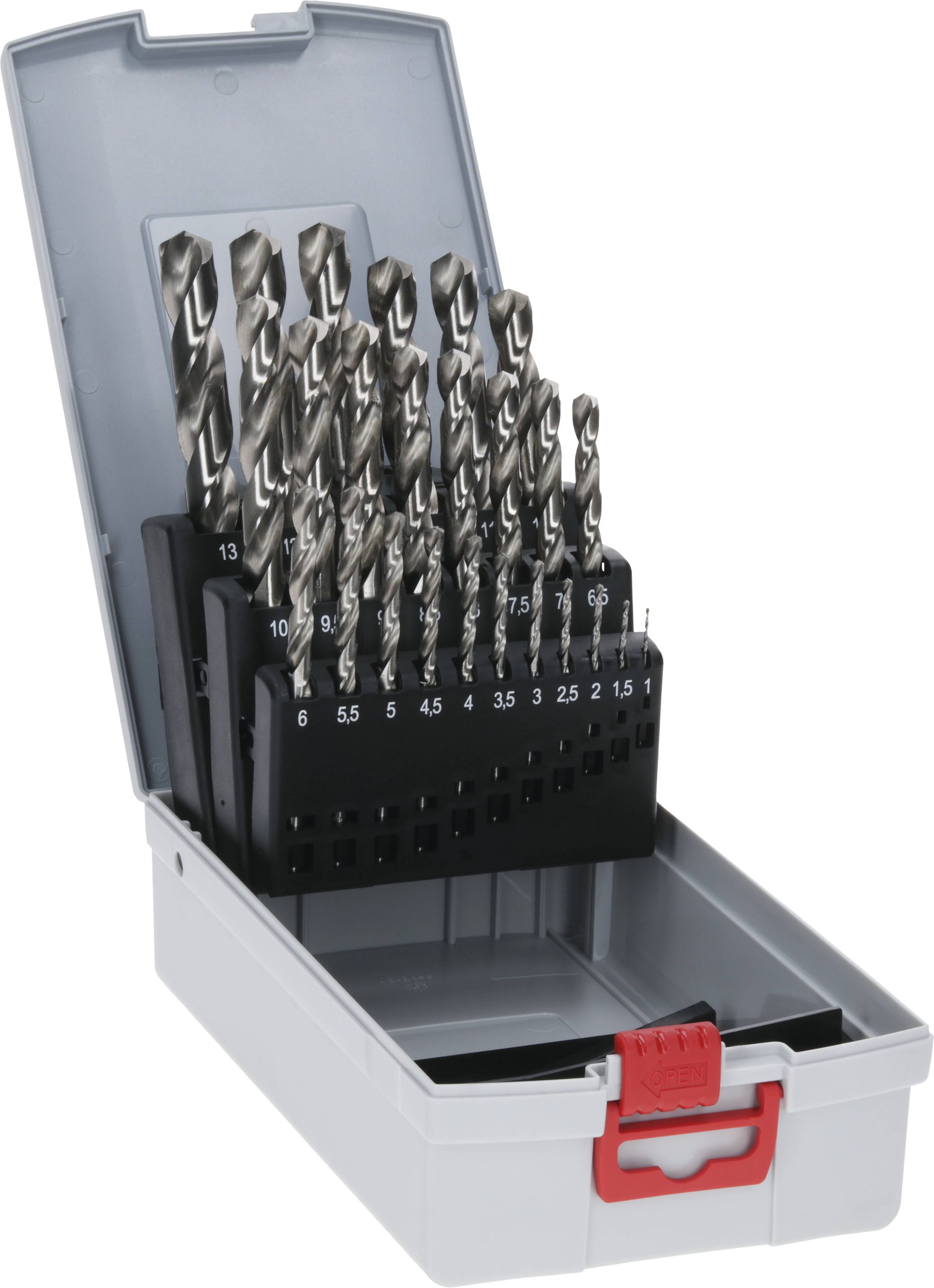 Bosch Accessoires 25-delige ProBox metaalborenset HSS-G, DIN 338, 135° 113 mm 25st - 2608587017