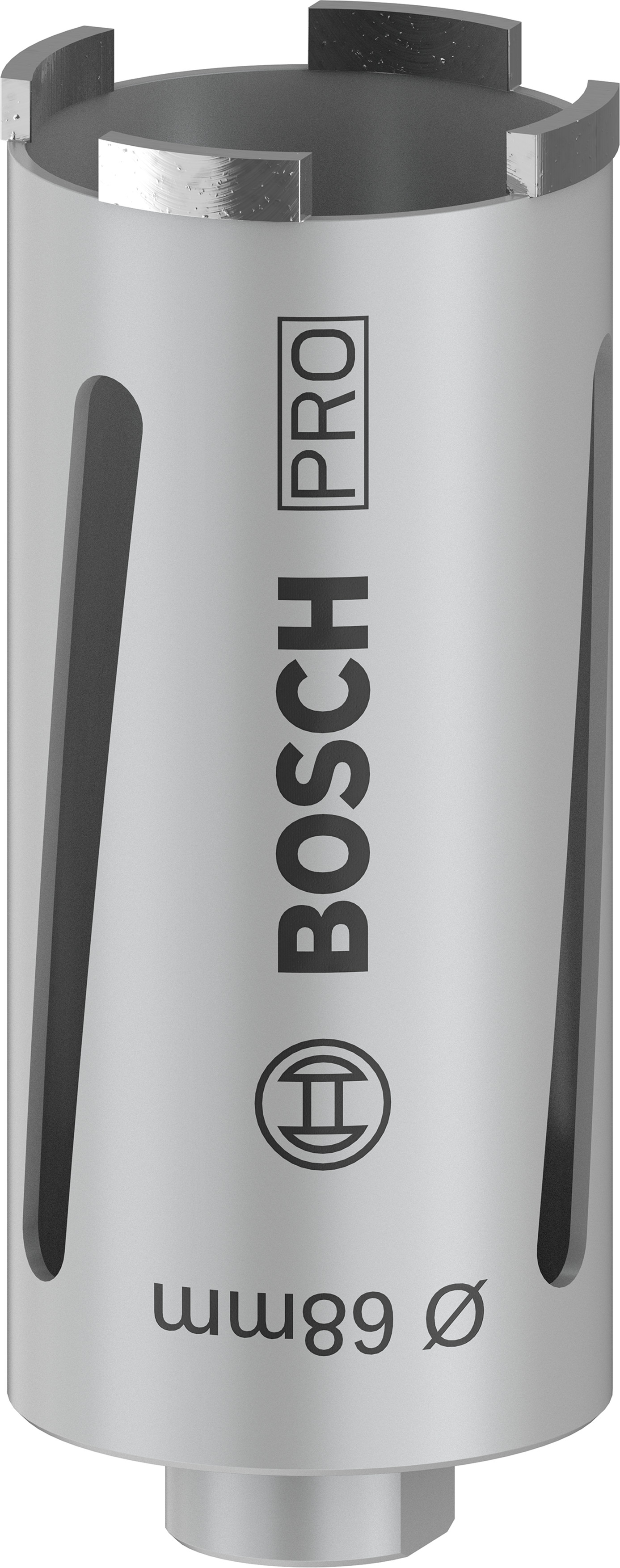 Bosch Accessoires Diamantboorkroon voor droog boren G 1/2" 68 mm, 150 mm, 4, 7 mm 1st - 2608587322