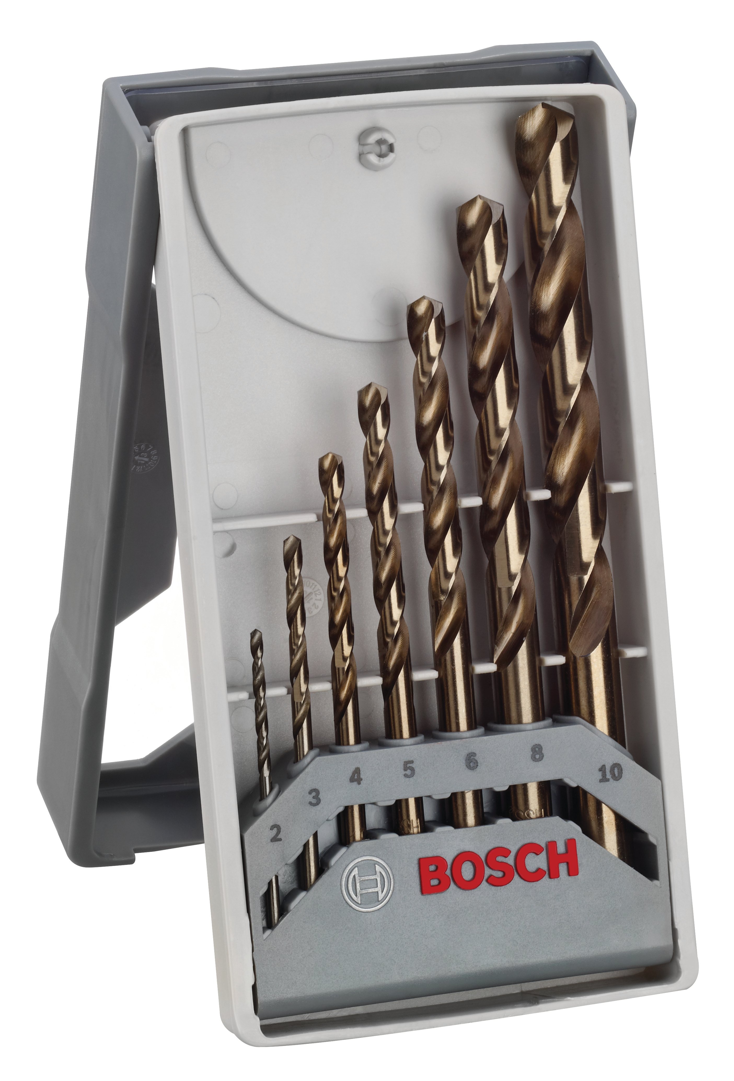 Bosch Accessoires Mini X-Line Pro set met 7 HSS-Co metaalboren - 2608589296
