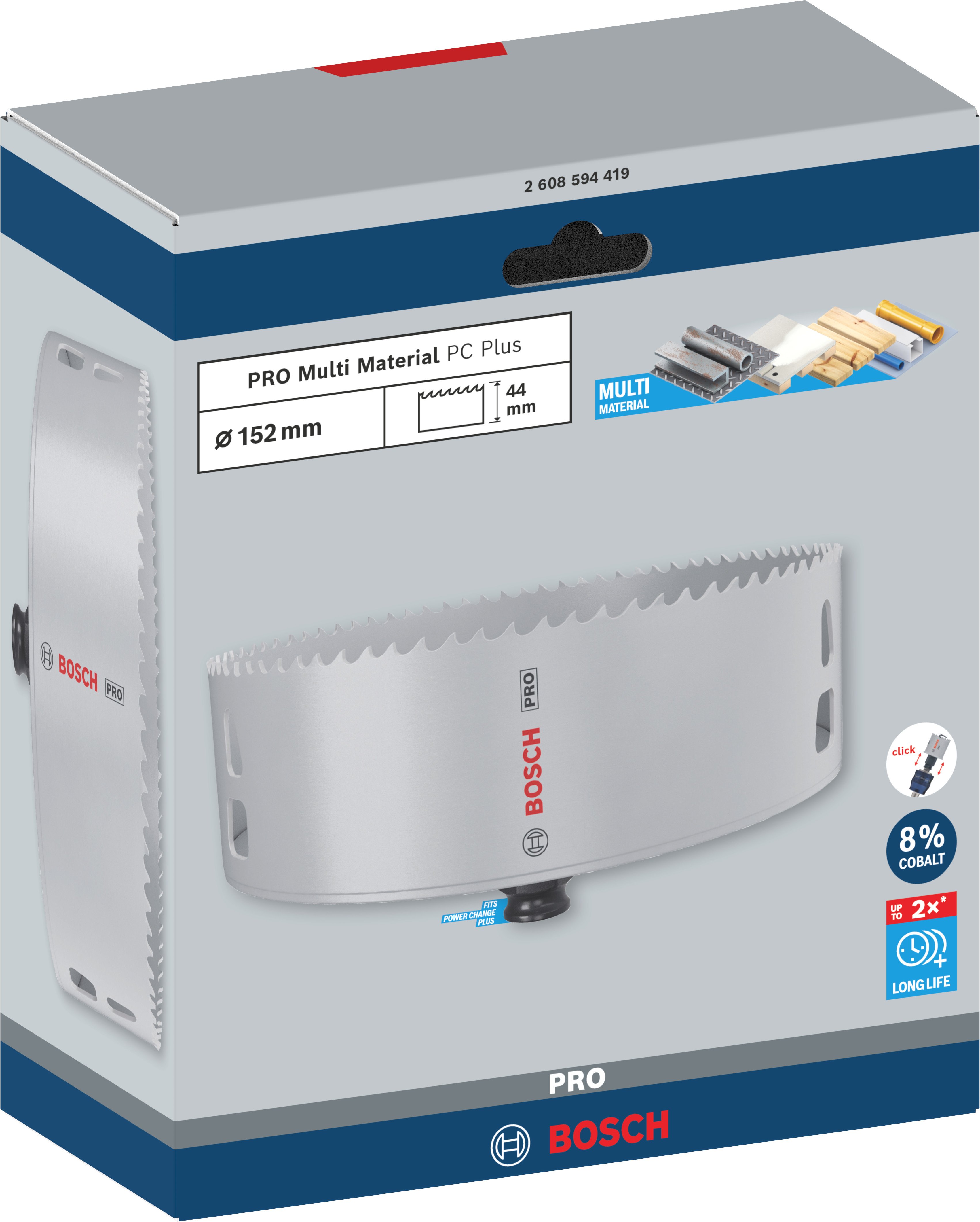 Bosch Accessoires PRO Multi Material PC Plus gatzaag | 152 mm - 2608594419