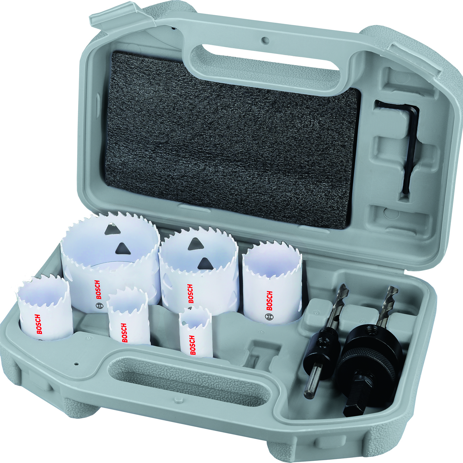 Bosch Accessoires Gatzaagset met schroefdraad voor meerdere materialen | 20; 25; 32; 38; 51; 64 x 40 mm - 2608594613