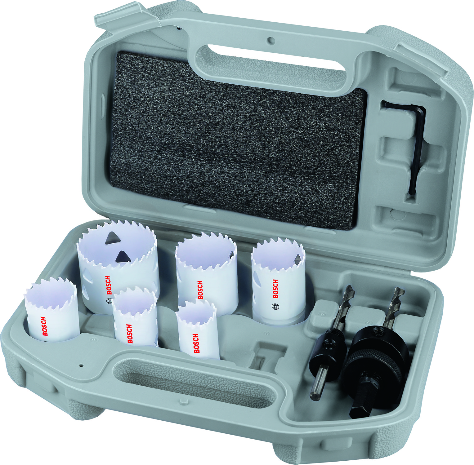 Bosch Accessoires Gatzaagset met schroefdraad voor meerdere materialen | 24; 27; 32; 35; 40; 52 x 40 mm - 2608594614