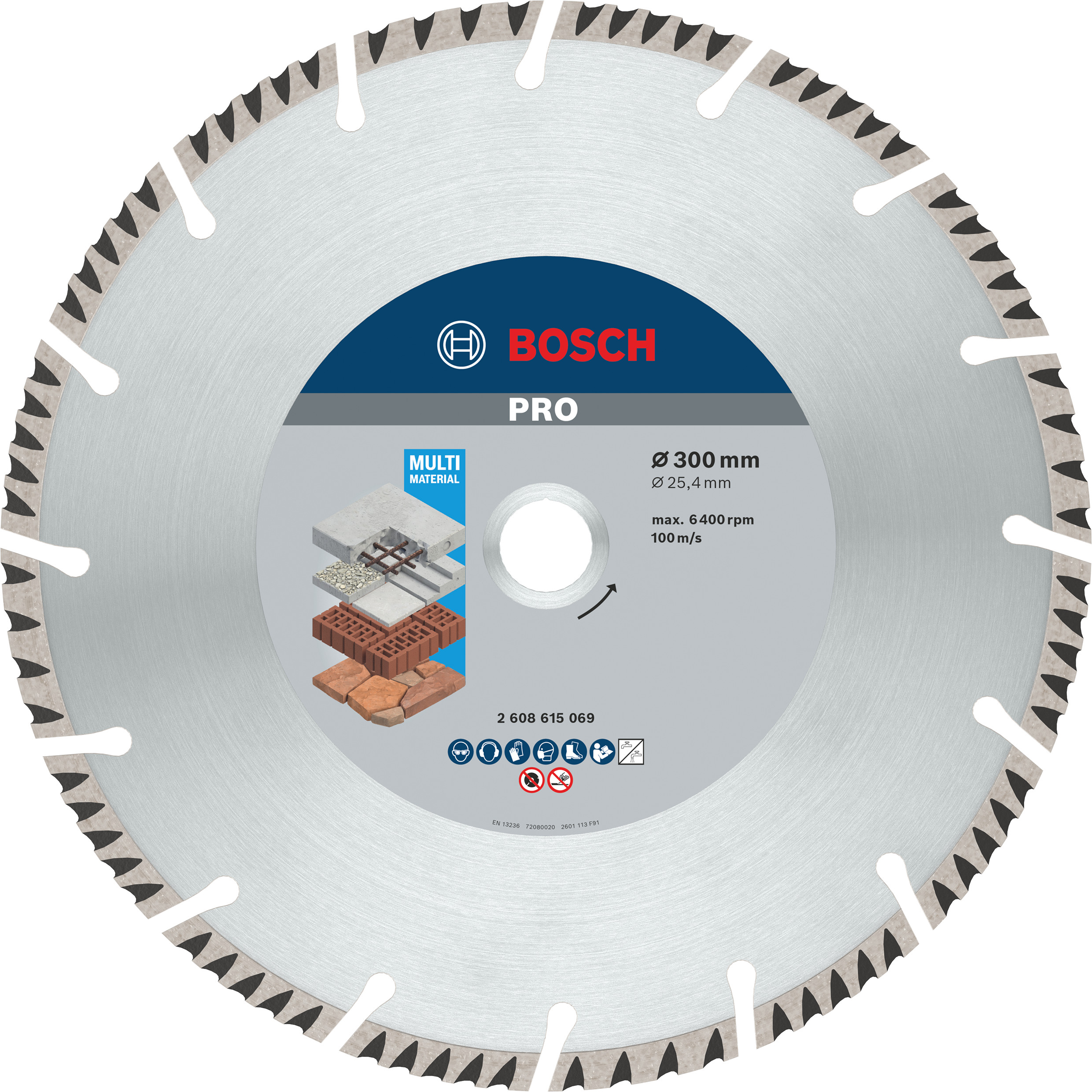 Bosch Accessoires Diamantdoorslijpschijf | Standard for Universal | 350X25,4 - 2608615069