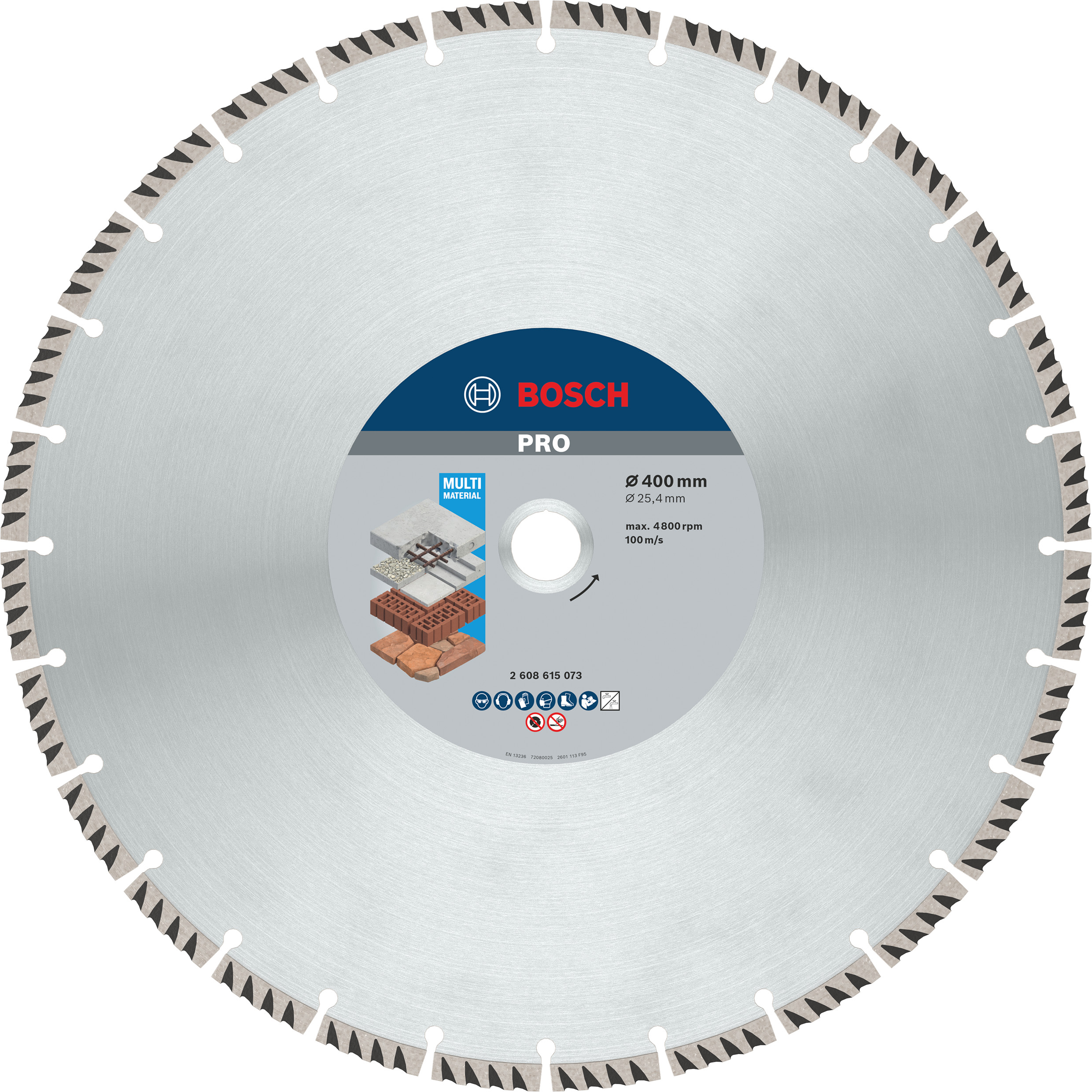 Bosch Accessoires Diamantdoorslijpschijf | Standard for Universal | 400X25,4 - 2608615073
