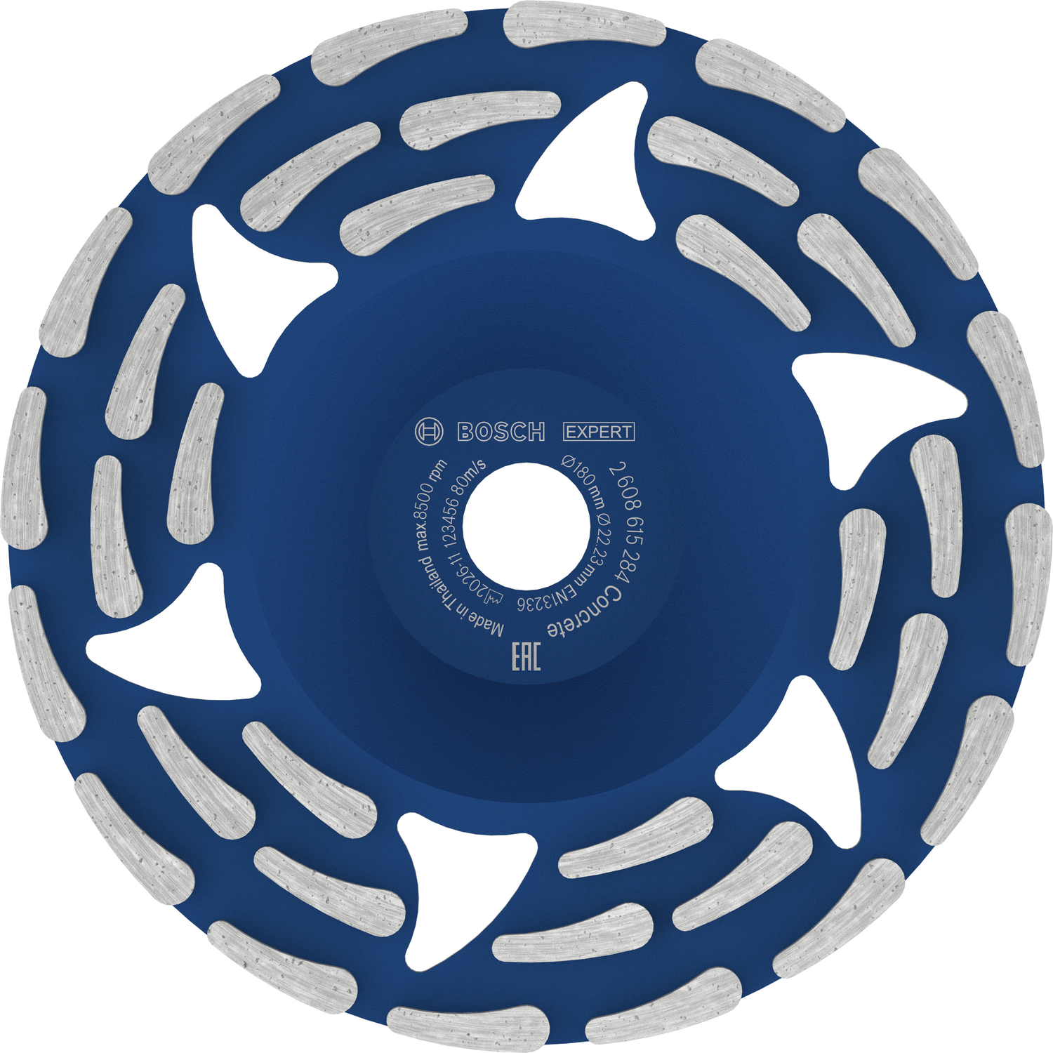 Bosch Accessoires EXPERT Diamantschuurkop Concrete lifetime, 180 x 22,23 x 5 mm - 2608615284