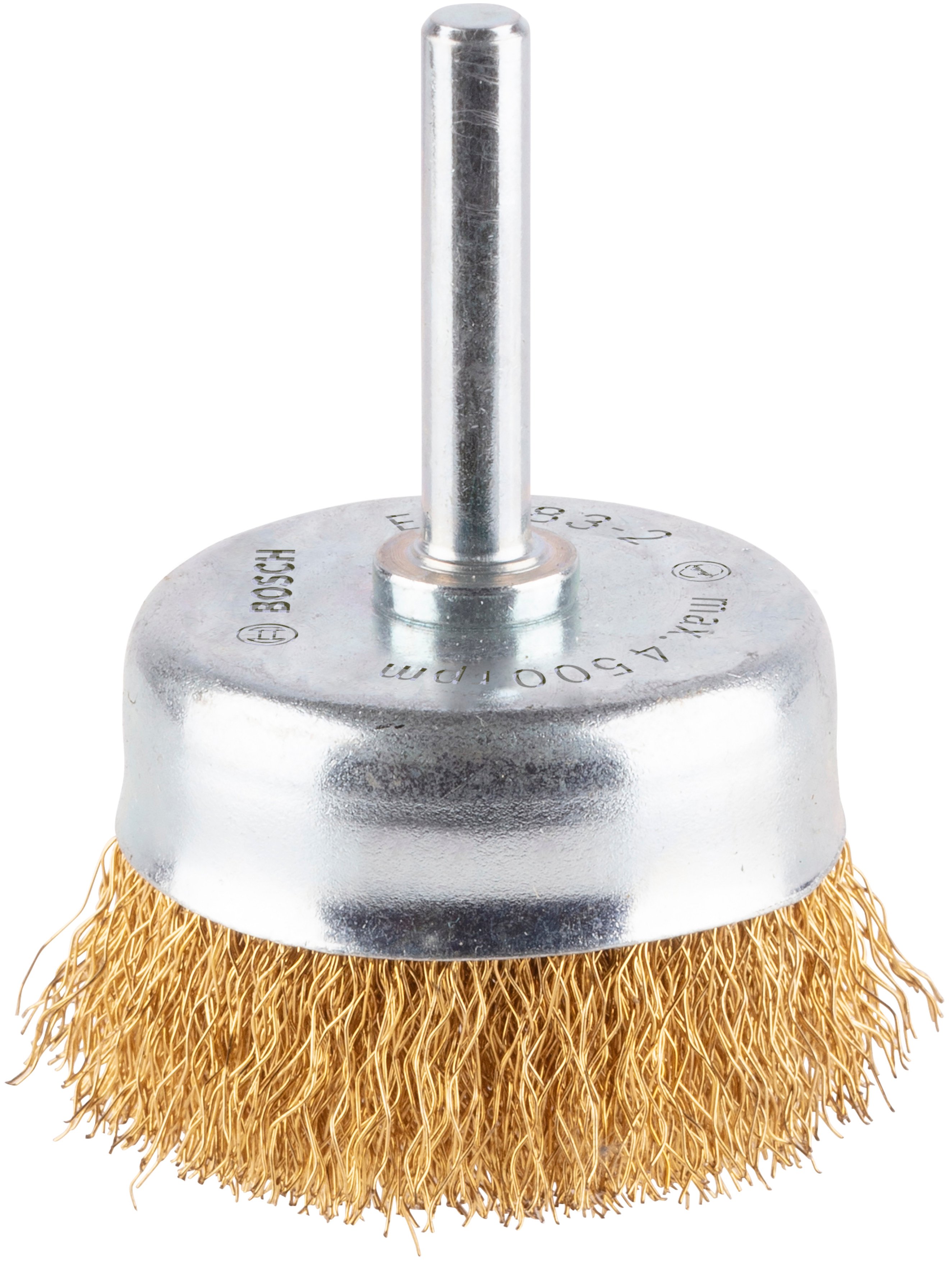 Bosch Accessoires Komstaalborstel, vermessingd 50 mm, 0,2 mm, 4500 U/ min 1st - 2608622008
