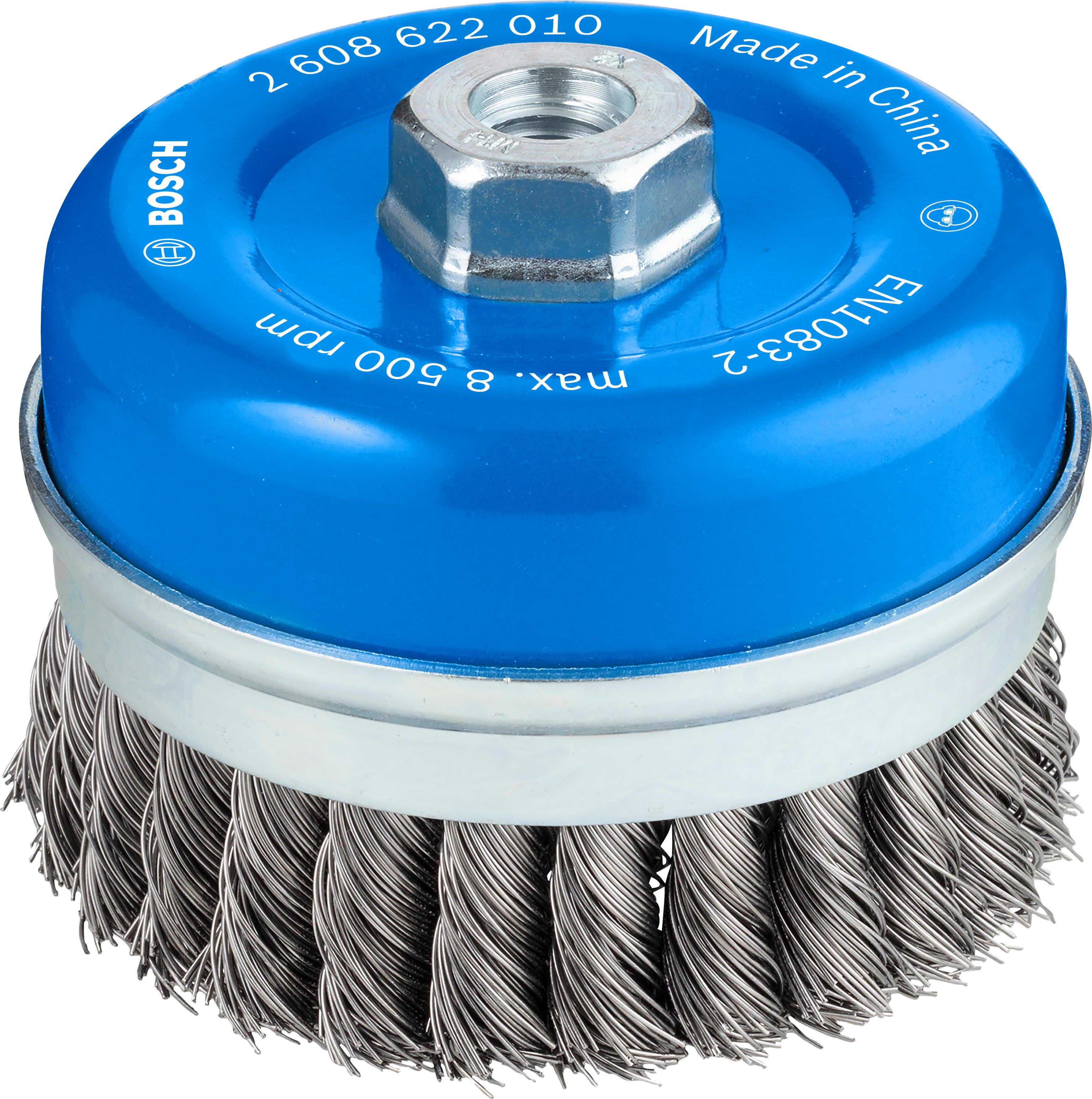 Bosch Accessoires Komstaalborstel 100 mm, 0,5 mm, 8500 U/ min, 14 1st - 2608622010