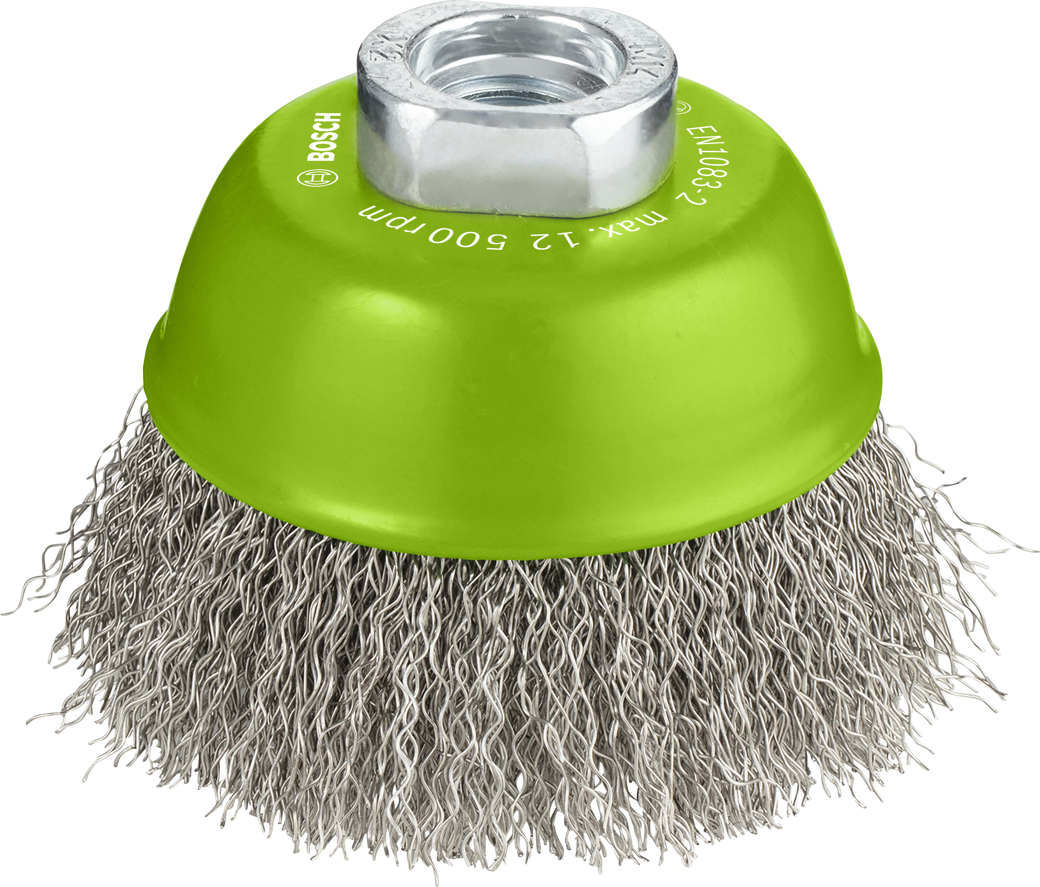 Bosch Accessoires Komstaalborstel, roestvrij 75 mm, 0,3 mm, 12500 U/ min, 14 1st - 2608622102