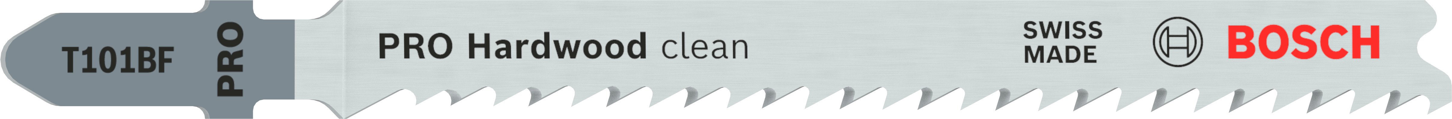 Bosch Accessoires Decoupeerzaagblad T 101 BF Clean for Hard Wood 3st - 2608636226