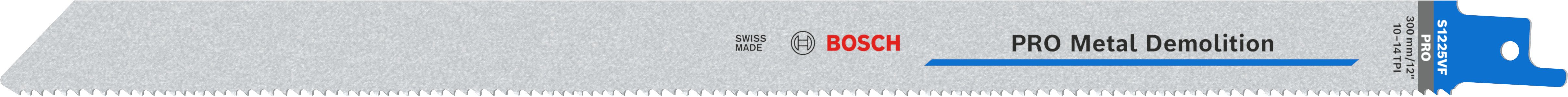 Bosch Accessoires PRO Metal Demolition S1225VF zaagblad | 1 |25 x 19 x 300 mm | 25-delig - 2608659002