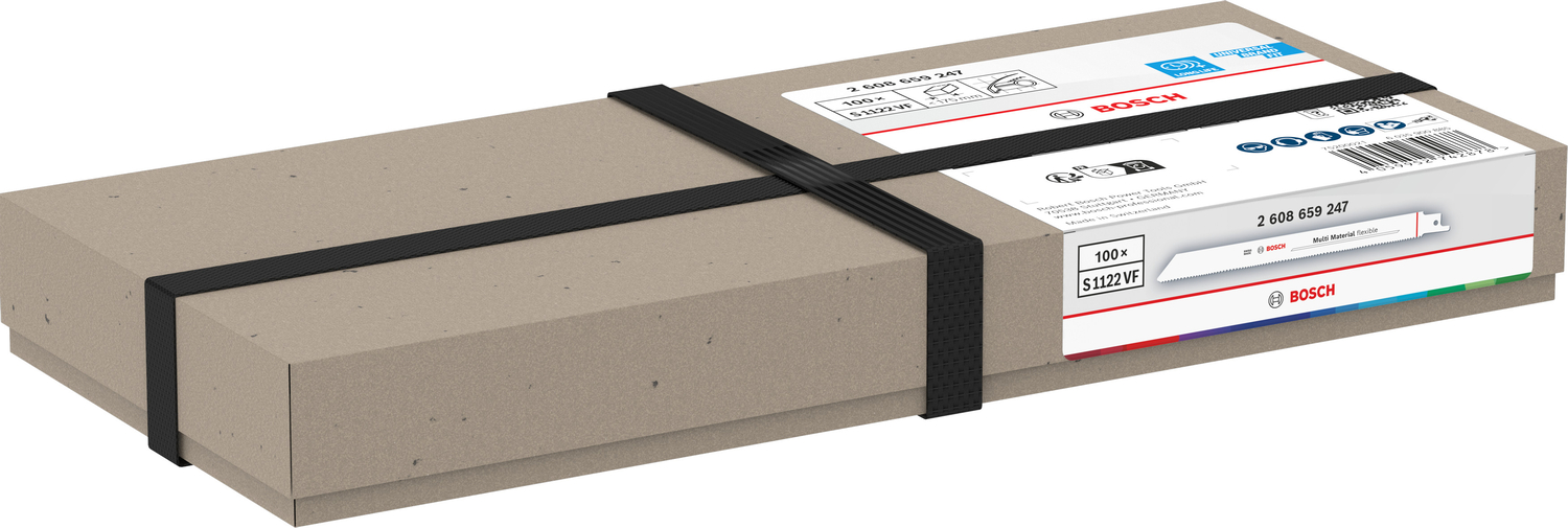 Bosch accessoires Line S1122VF Multi Material flexible Reciprozaagblad | 100x - 2608659247