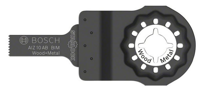 Bosch Accessoires BIM invalzaagblad AIZ 10 AB Wood and Metal - starlock | 2608661641 - 2608661641
