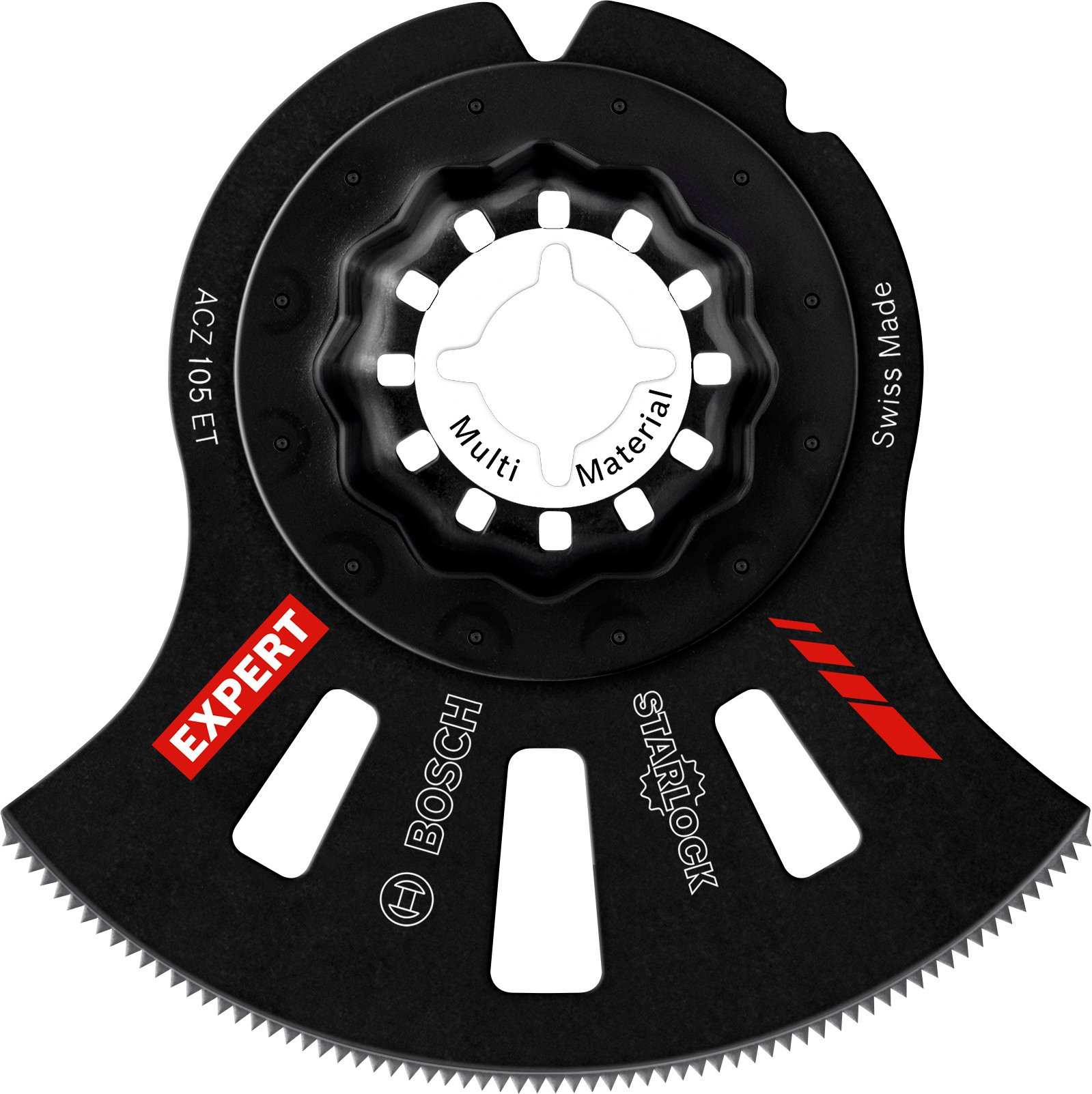 Bosch Accessoires Expert MultiMaterial Segment Blade ACZ 105 ET multitoolzaagblad 5-delig - 1 stuk(s) - 2608664207