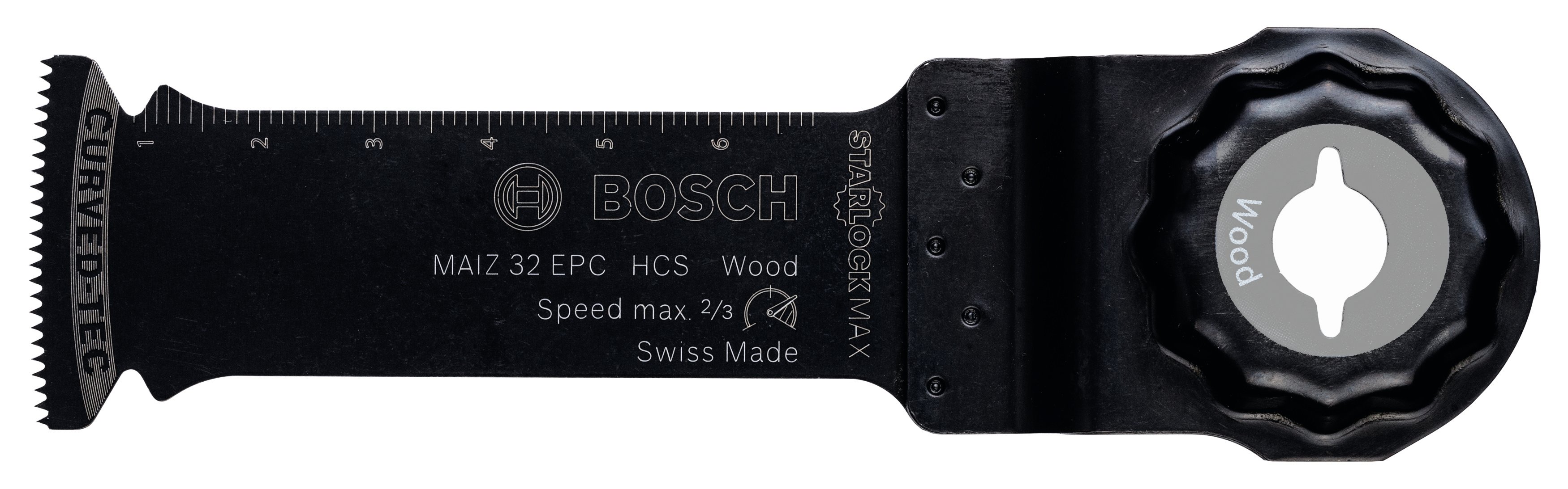 Bosch Accessoires Starlock Max MAIZ 32 EPC HCS Wood Curved-Tec 32 x 80 10x 2608664496