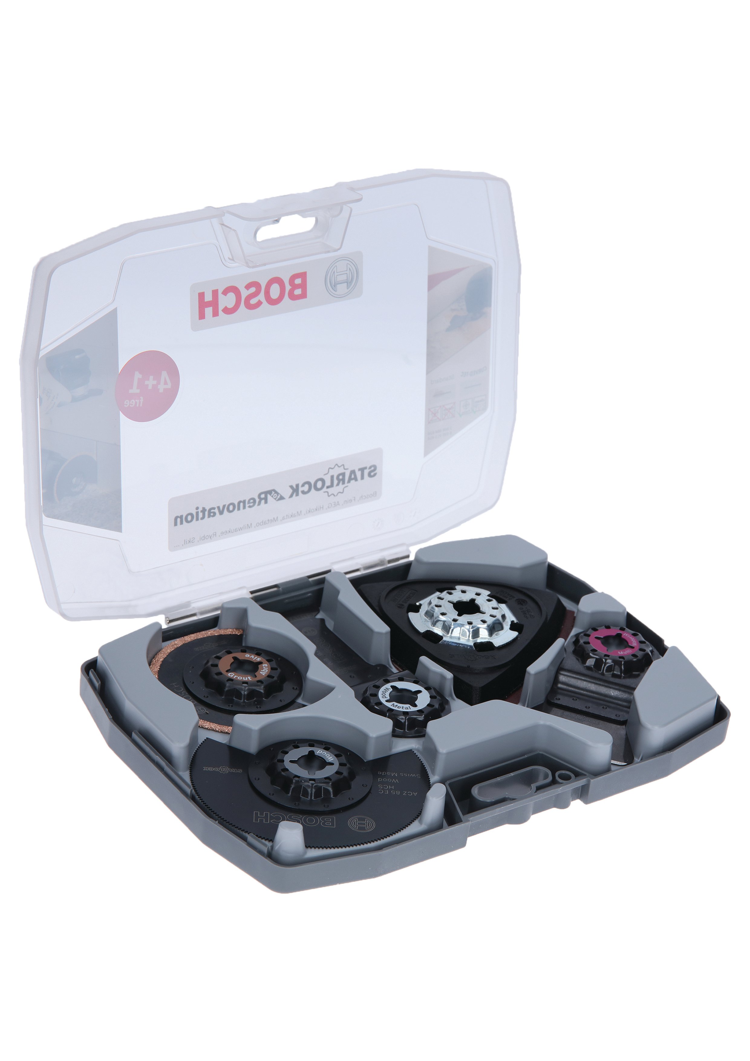 Bosch Accessoires Starlock set renovatie 4+1 2608666151