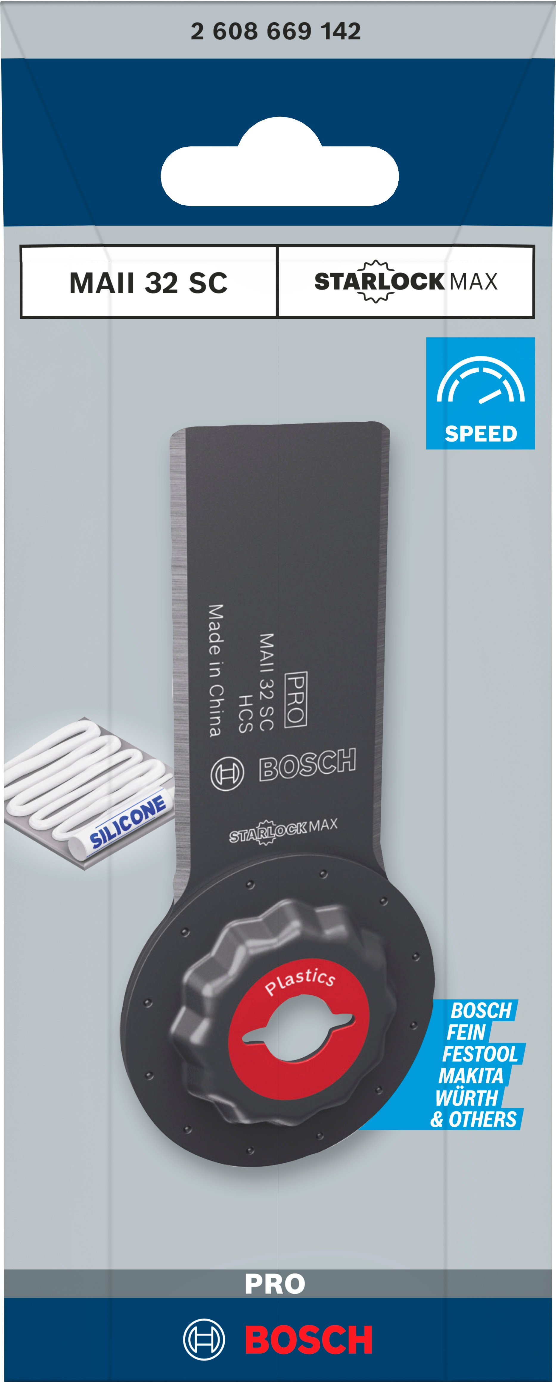 Bosch Accessoires PRO MAII 32 SC Multitool zaagblad | 32 x 55 mm - 2608669142