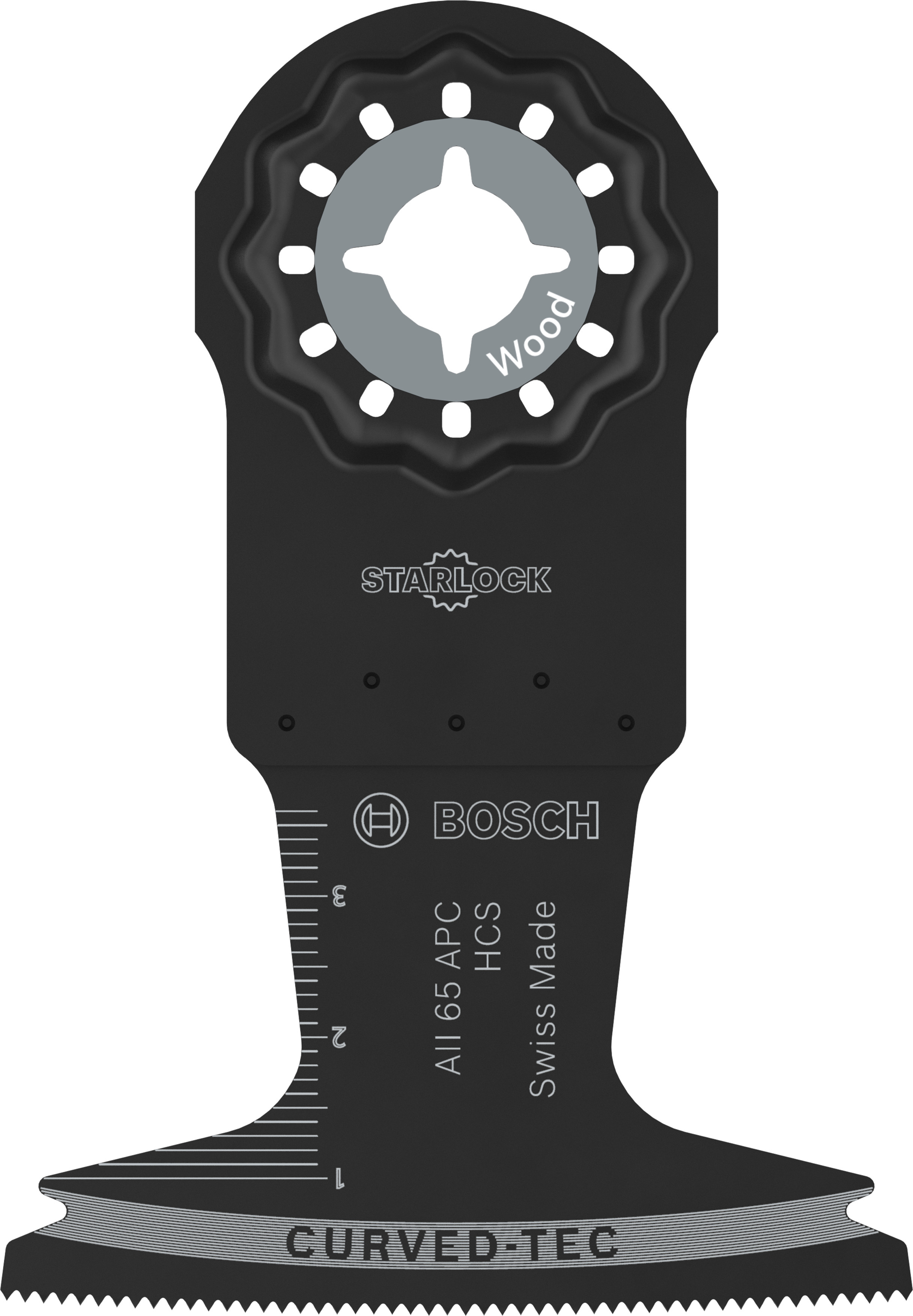 Bosch Accessoires Wood Zaagblad AII 65 APC | Starlock | 65 x 40 mm - 2608669254