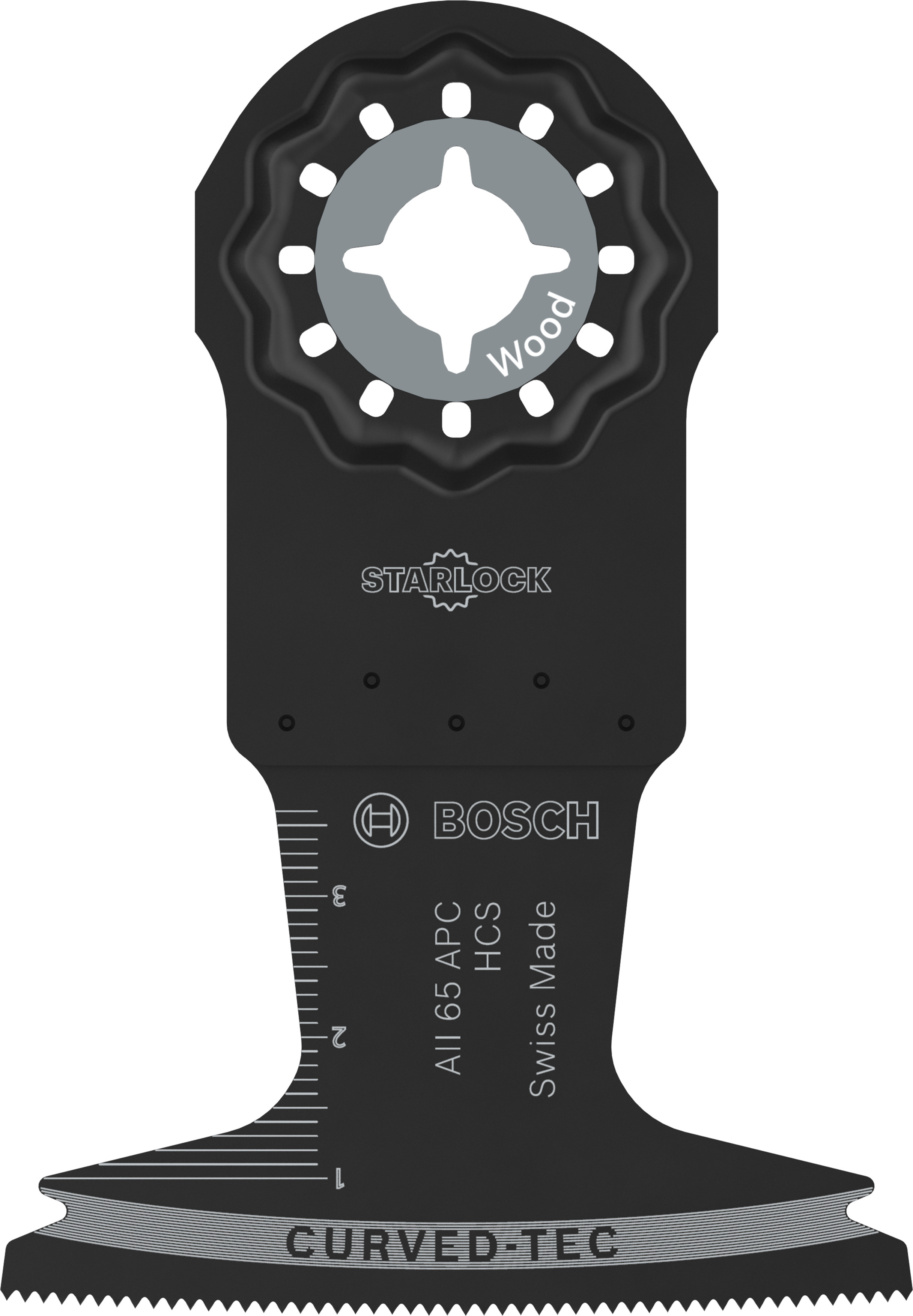 Bosch Accessoires Wood zaagblad AII 65 APC | Starlock | 65 x 40 mm | 5 stuks - 2608669255